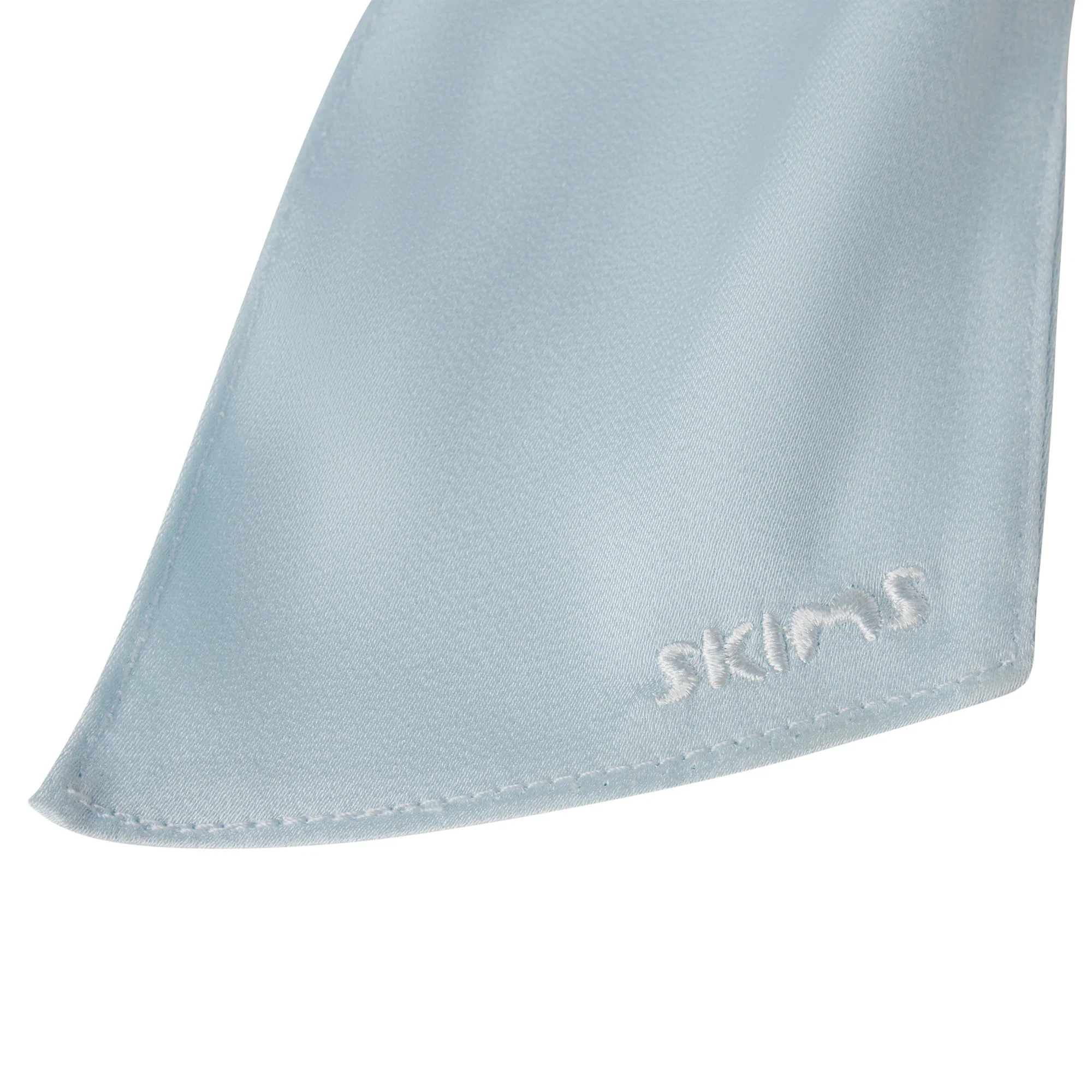 SATIN JUMBO BOW CLIP | BABY BLUE - Image 2