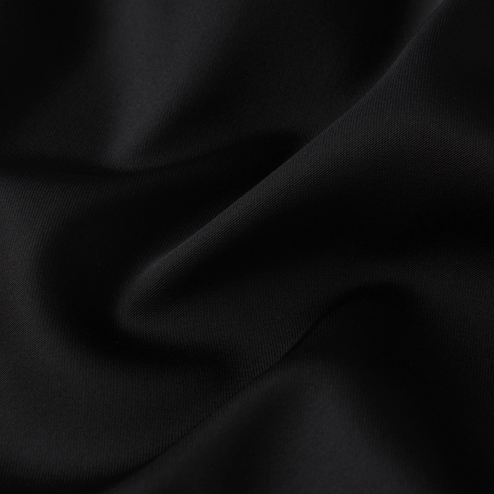 SATIN MINI SKIRT | OBSIDIAN - Image 6