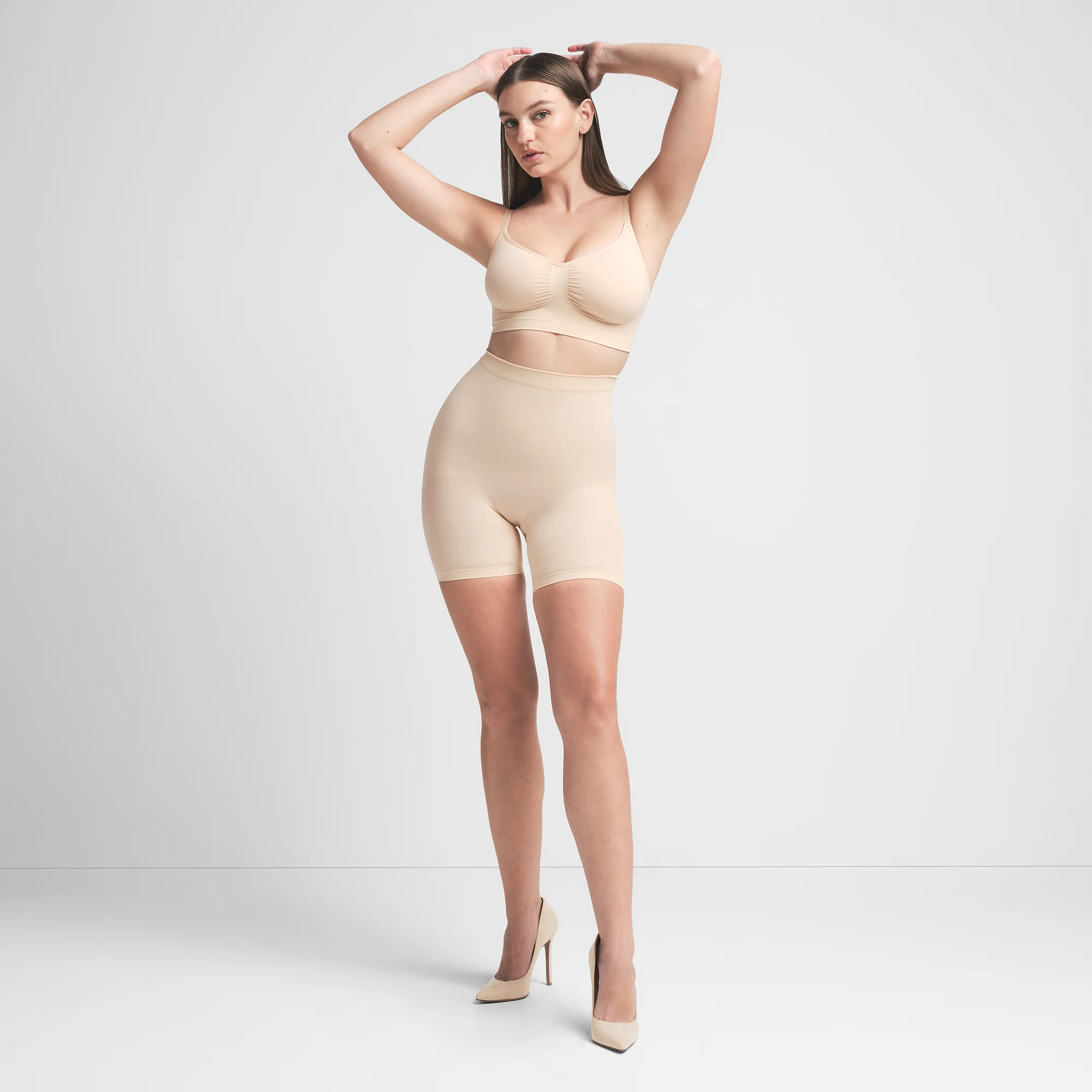 SEAMLESS SCULPT BRALETTE | SAND - Image 5