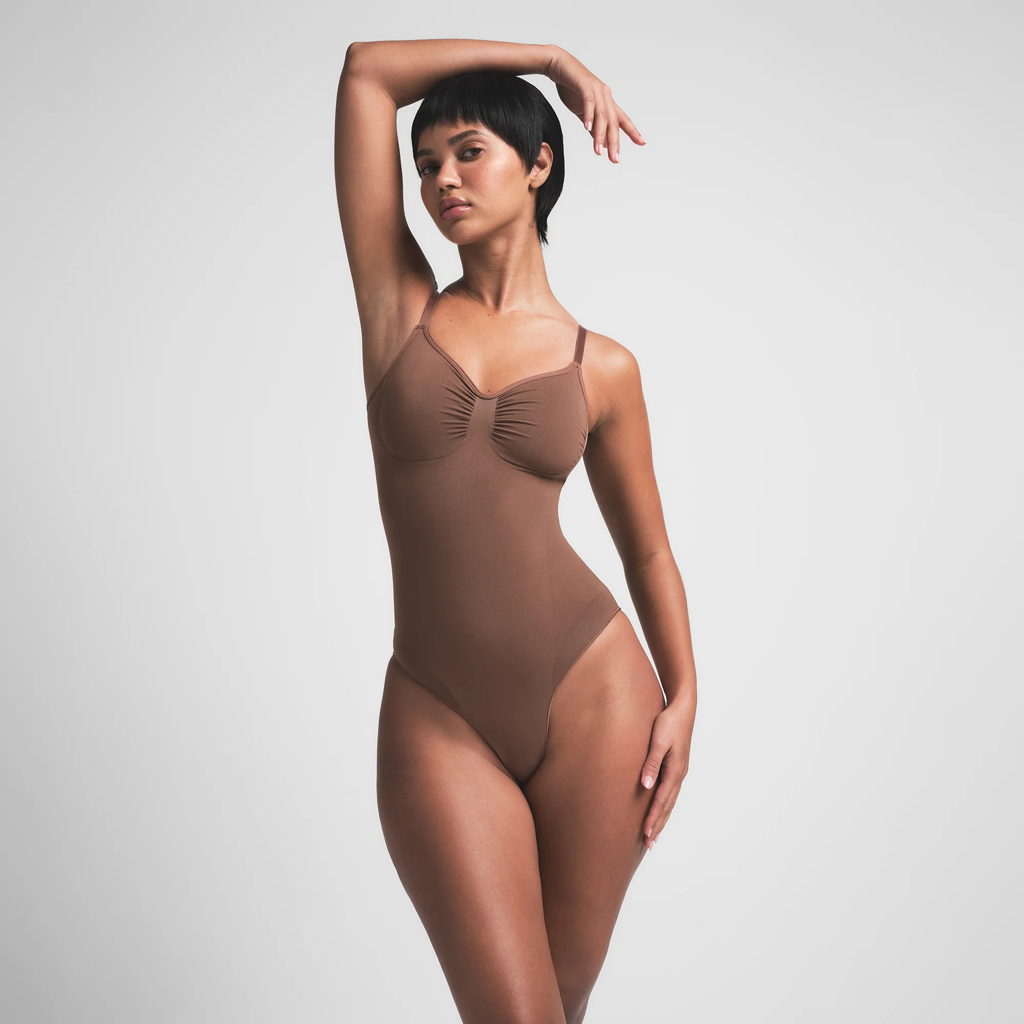 SEAMLESS SCULPT BRIEF BODYSUIT | JASPER - Image 2