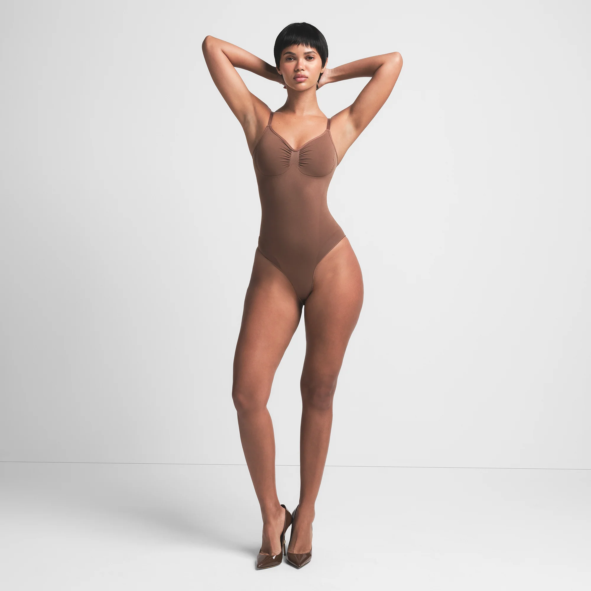 SEAMLESS SCULPT BRIEF BODYSUIT | JASPER - Image 3