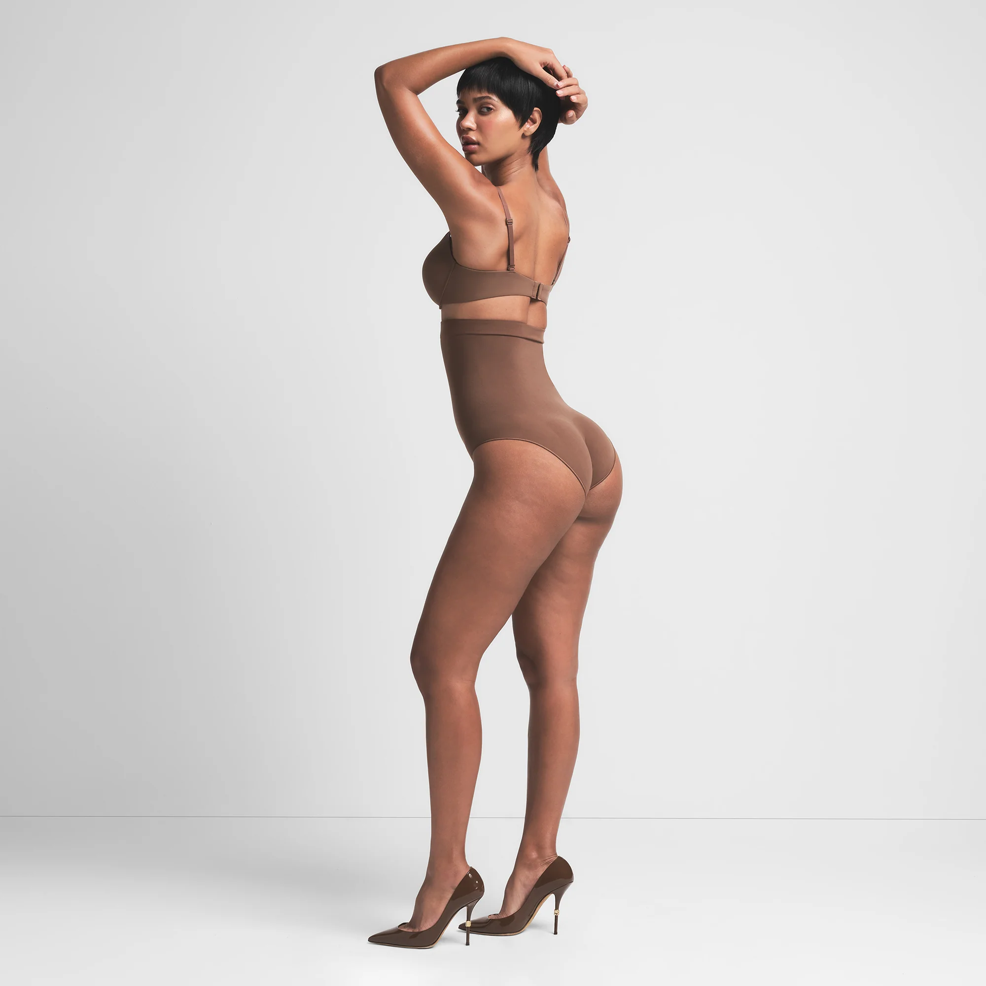 SEAMLESS SCULPT HIGH-WAISTED BRIEF | JASPER - Image 4