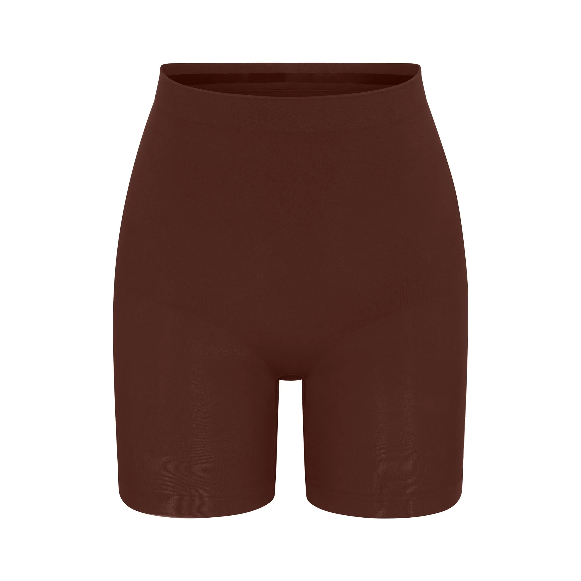 SEAMLESS SCULPT MID THIGH SHORT | COCOA