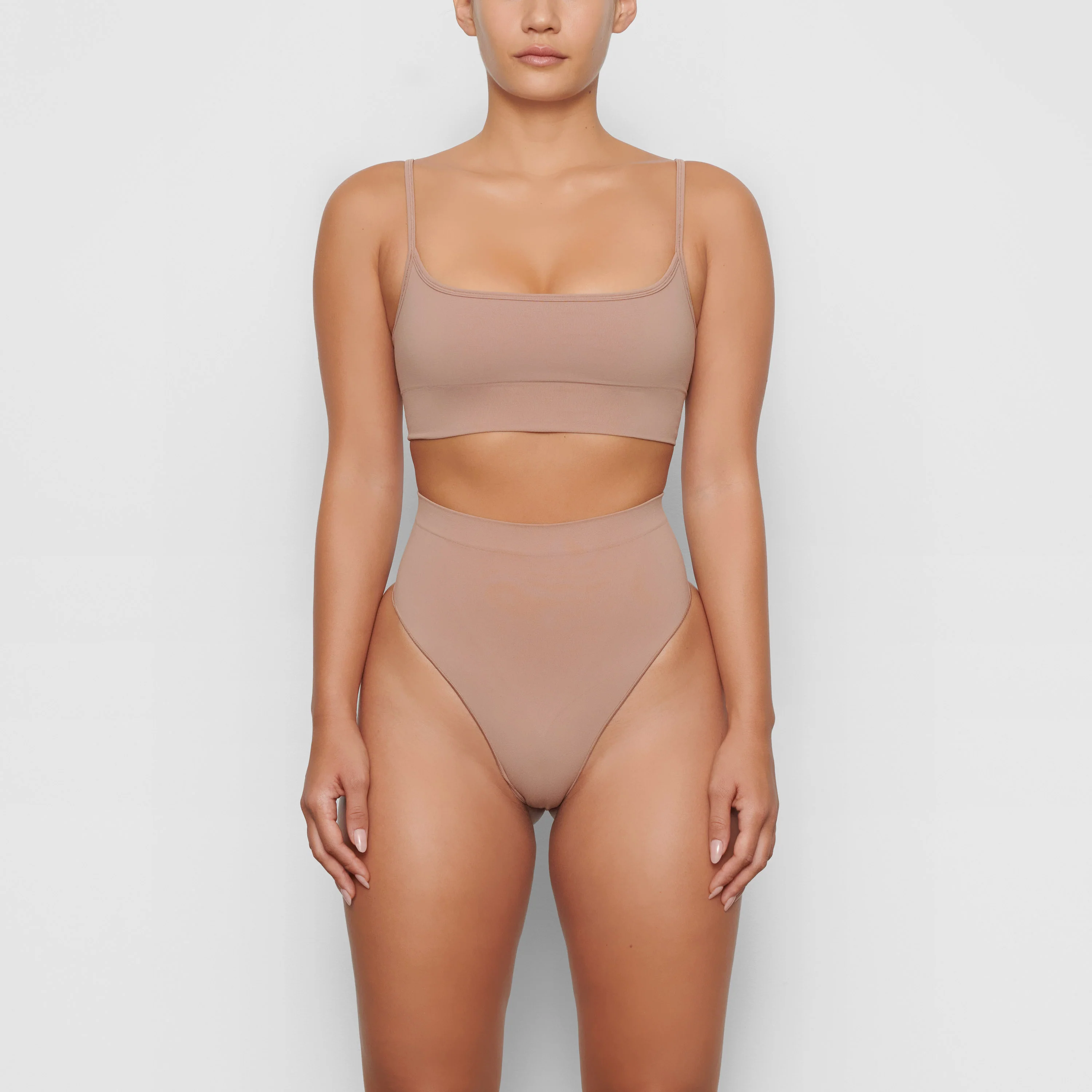 SEAMLESS SCULPT MID WAIST THONG | SIENNA - Image 2