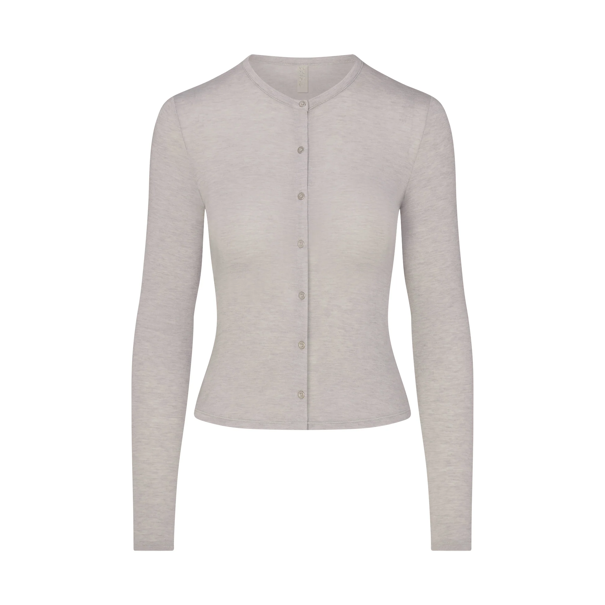 SHEER MODAL CARDIGAN | HEATHER GREY