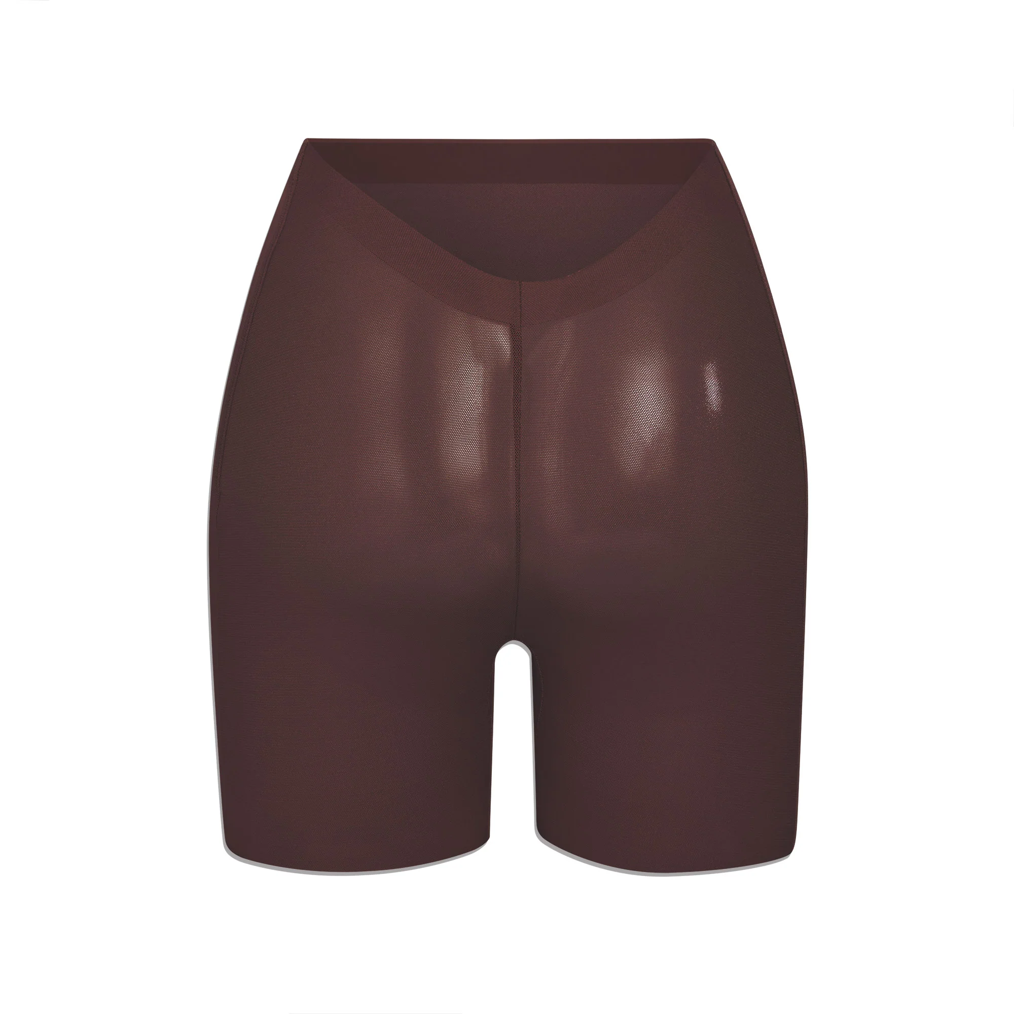 SHEER SCULPT LOW BACK SHORT | COCOA - Image 5