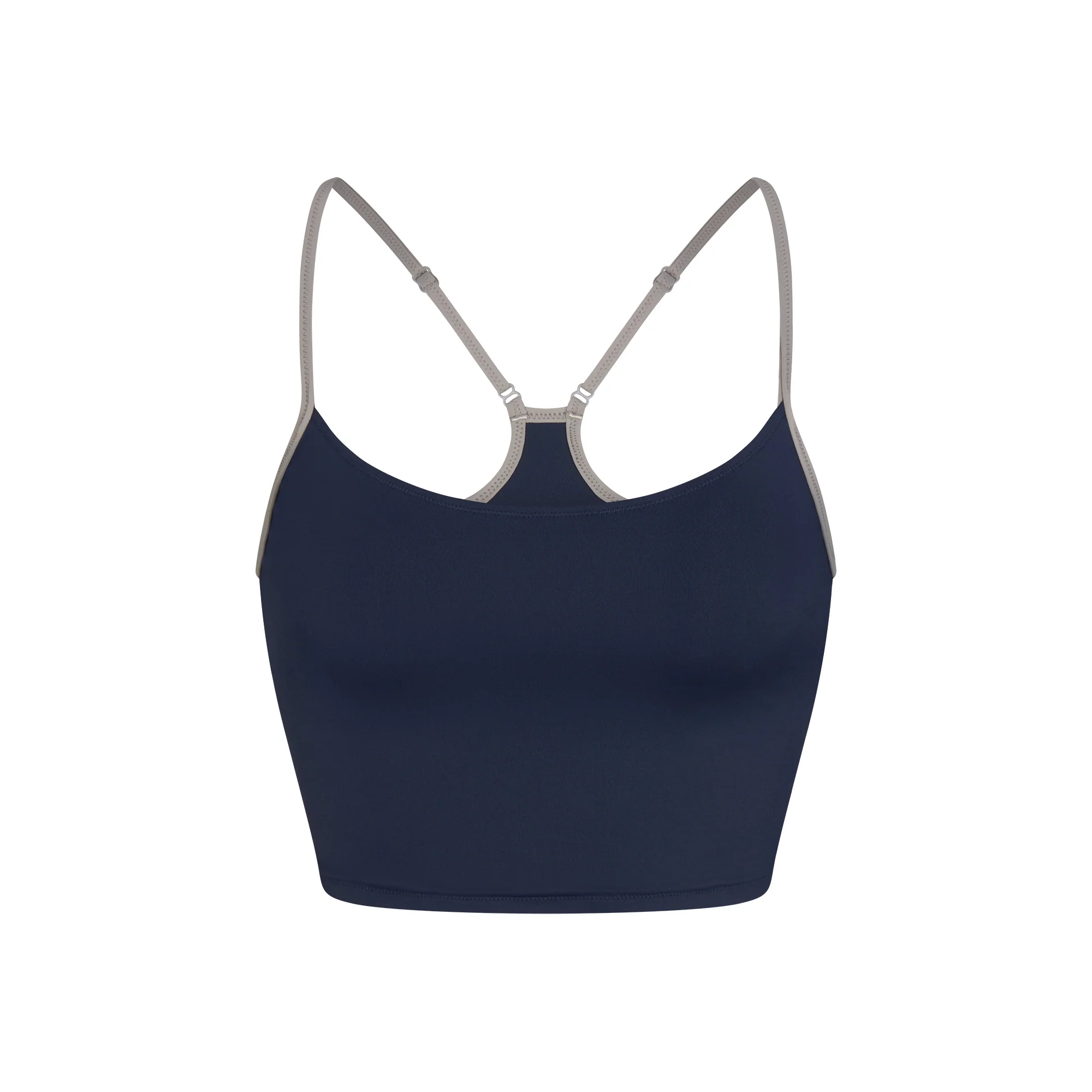 SIGNATURE SWIM CAMI TOP | NAVY CONTRAST