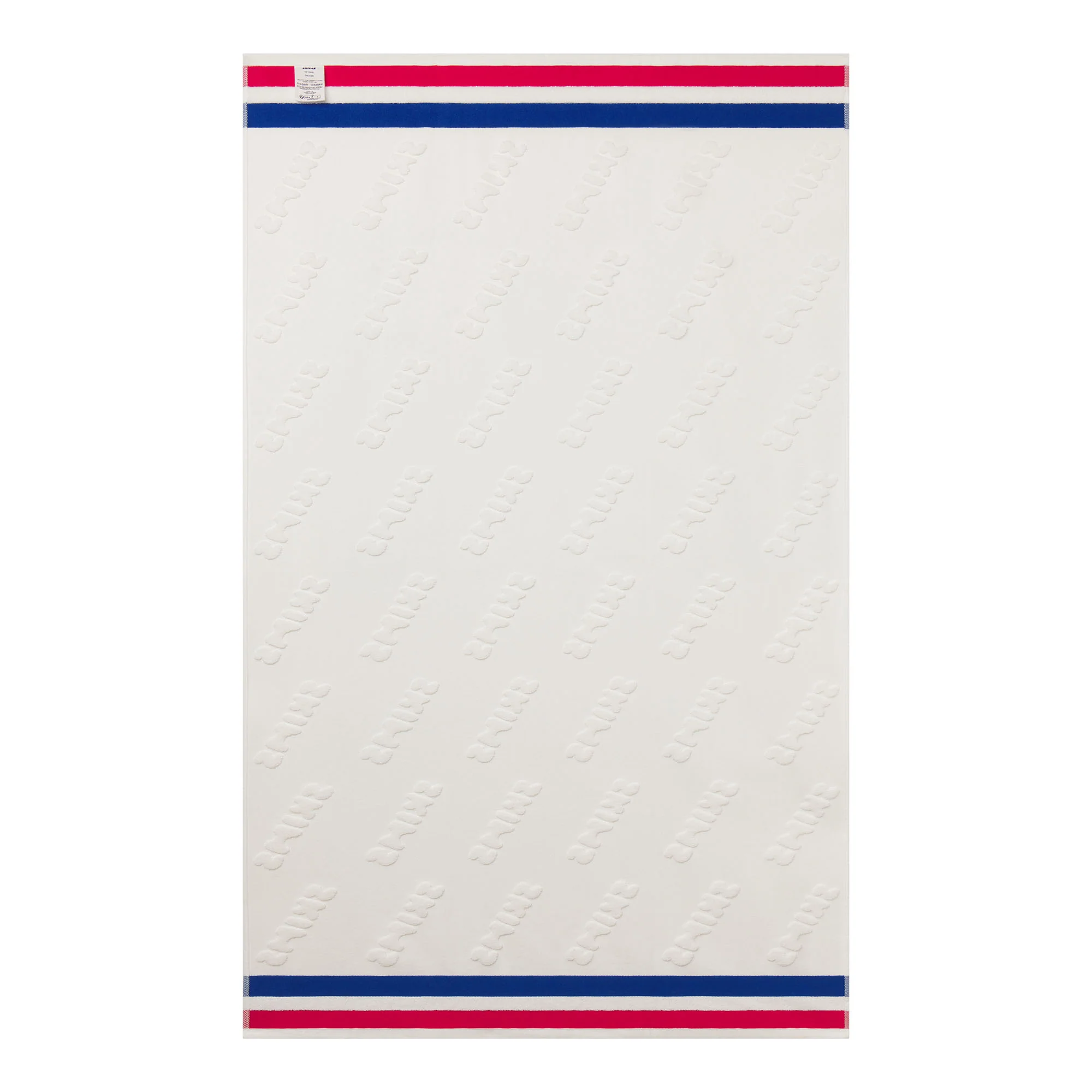 SIGNATURE SWIM TOWEL | CARMINE STRIPE - Image 6