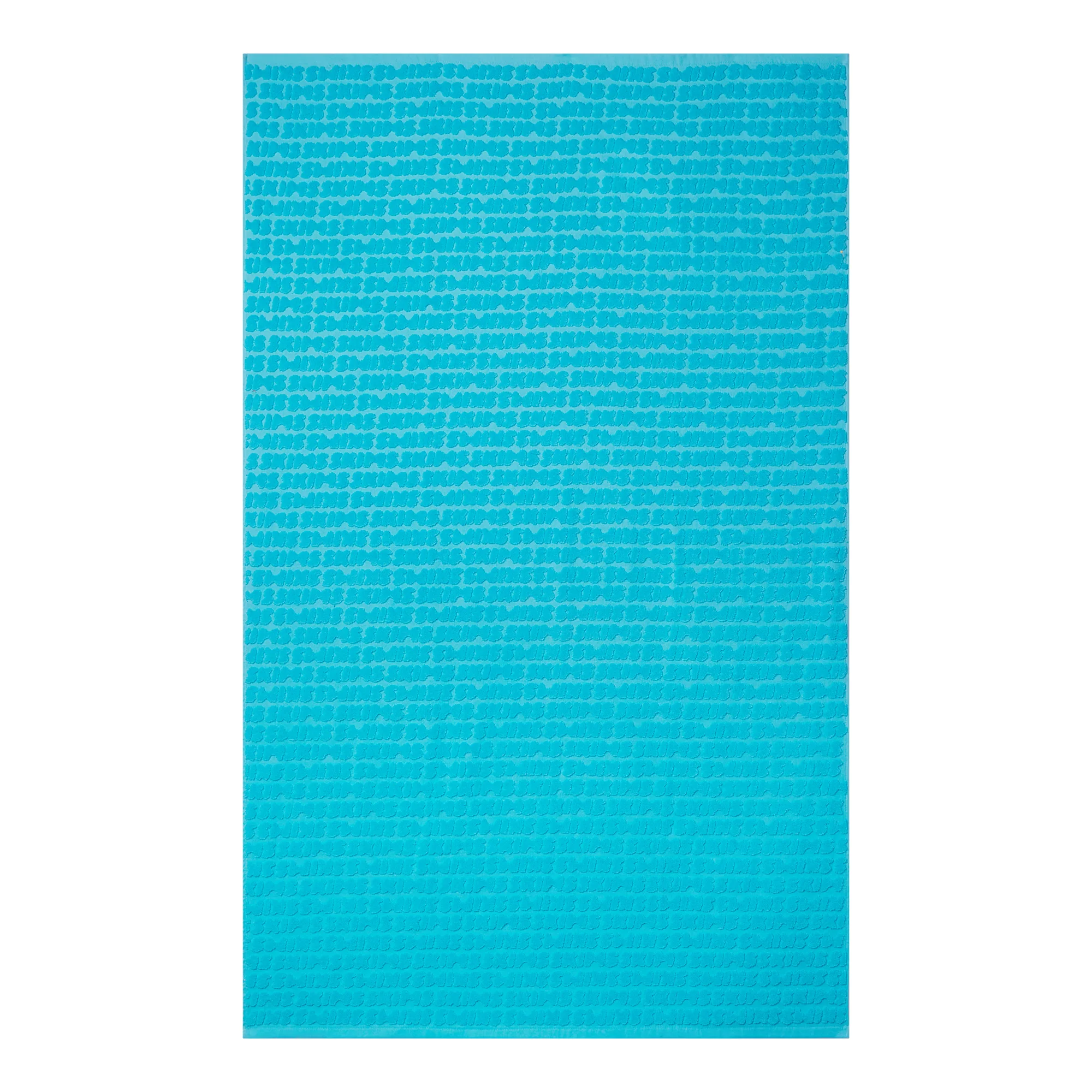 SIGNATURE SWIM TOWEL | CYAN - Image 6