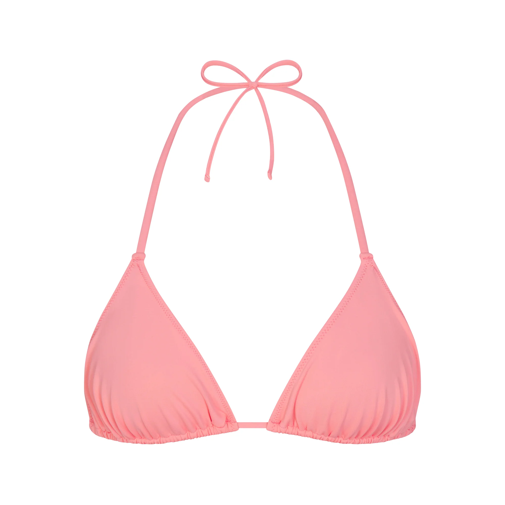 SIGNATURE SWIM TRIANGLE BIKINI TOP | MELON