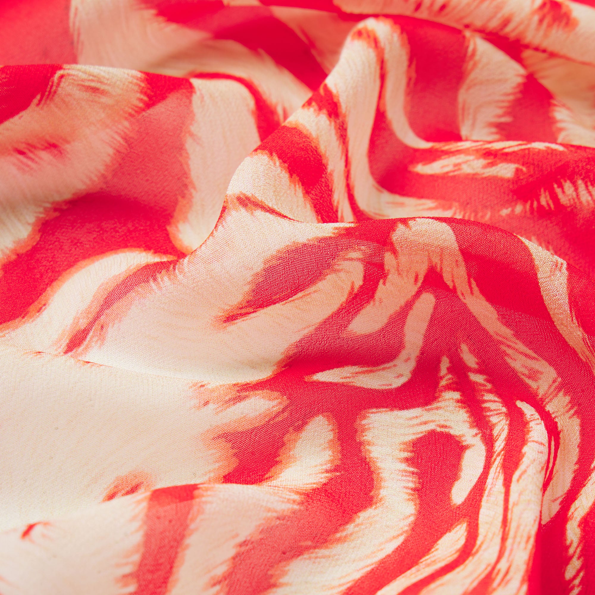SKIMS ACCESSORIES HEADSCARF | CARMINE ZEBRA PRINT - Image 4