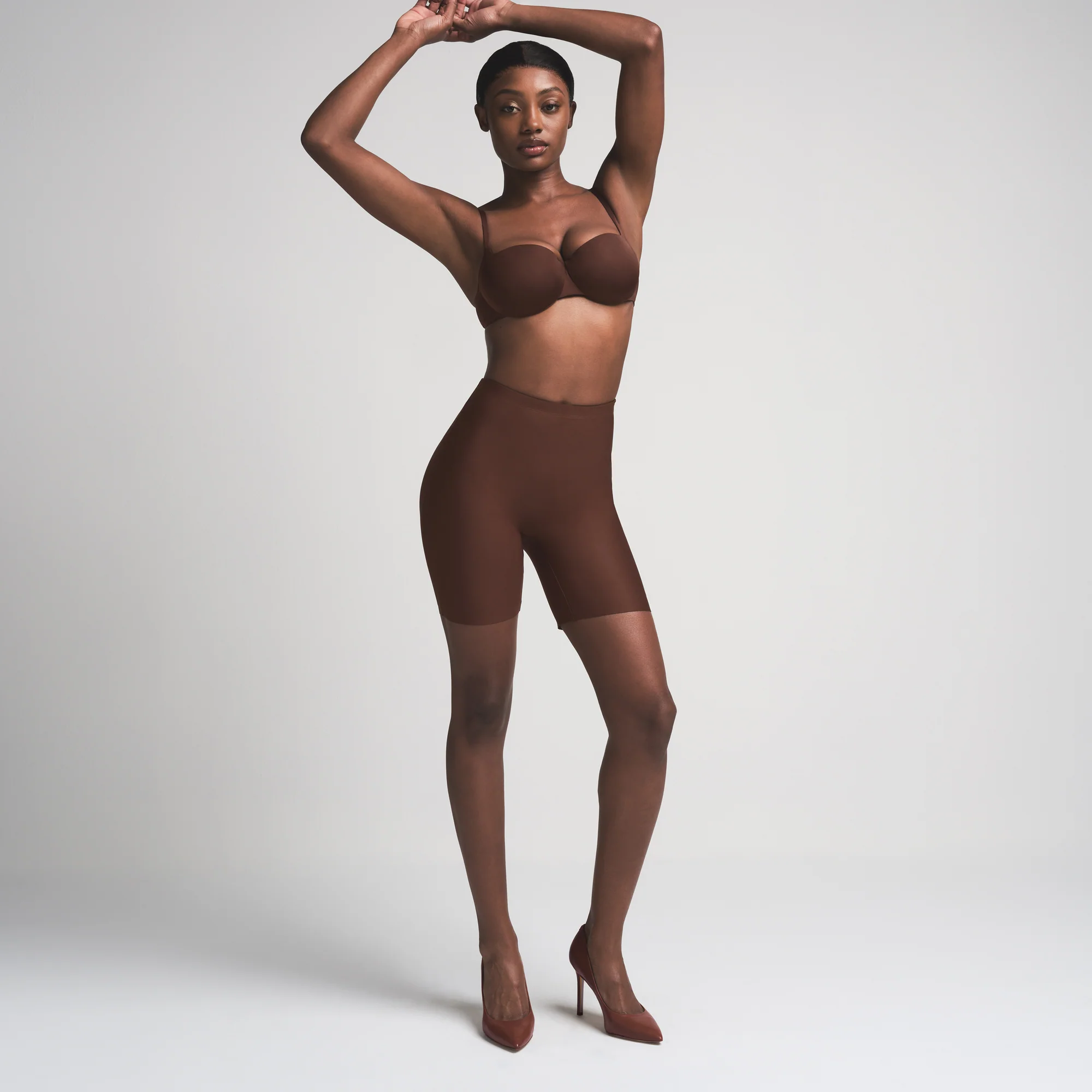 SKIMS BODY BUTT ENHANCING PADDED SHORT | COCOA - Image 6