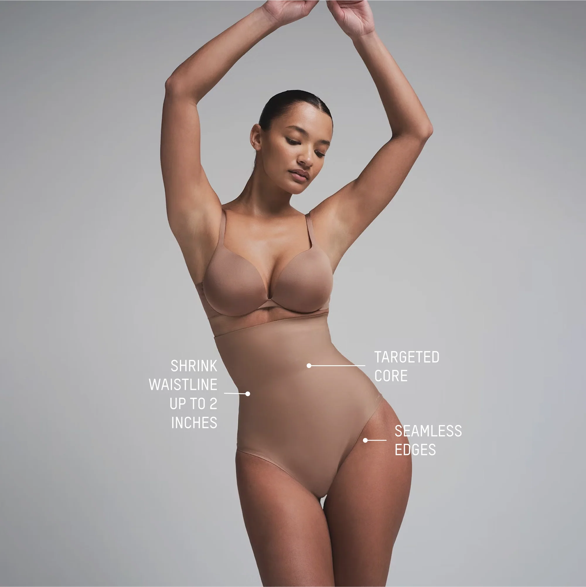 SKIMS BODY CORE SCULPT HIGH-WAISTED BRIEF | JASPER - Image 3