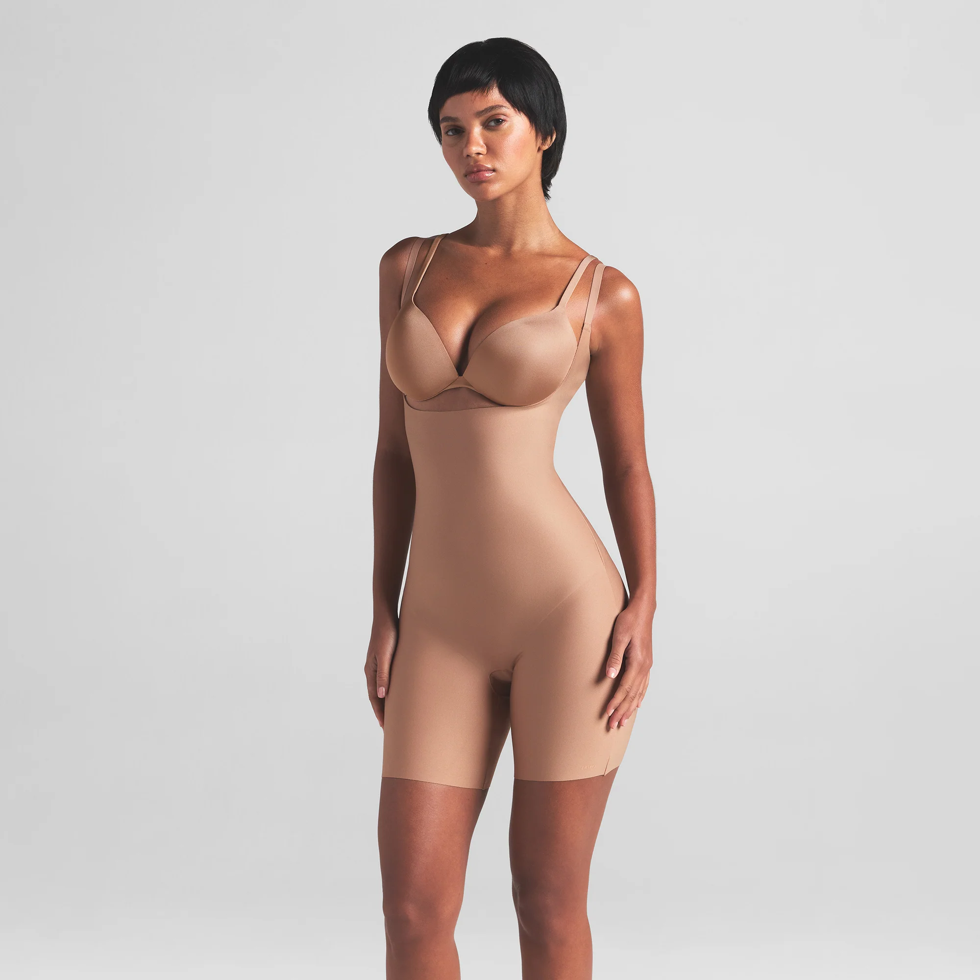 SKIMS BODY CORE SCULPT OPEN BUST MID THIGH BODYSUIT | SIENNA - Image 2