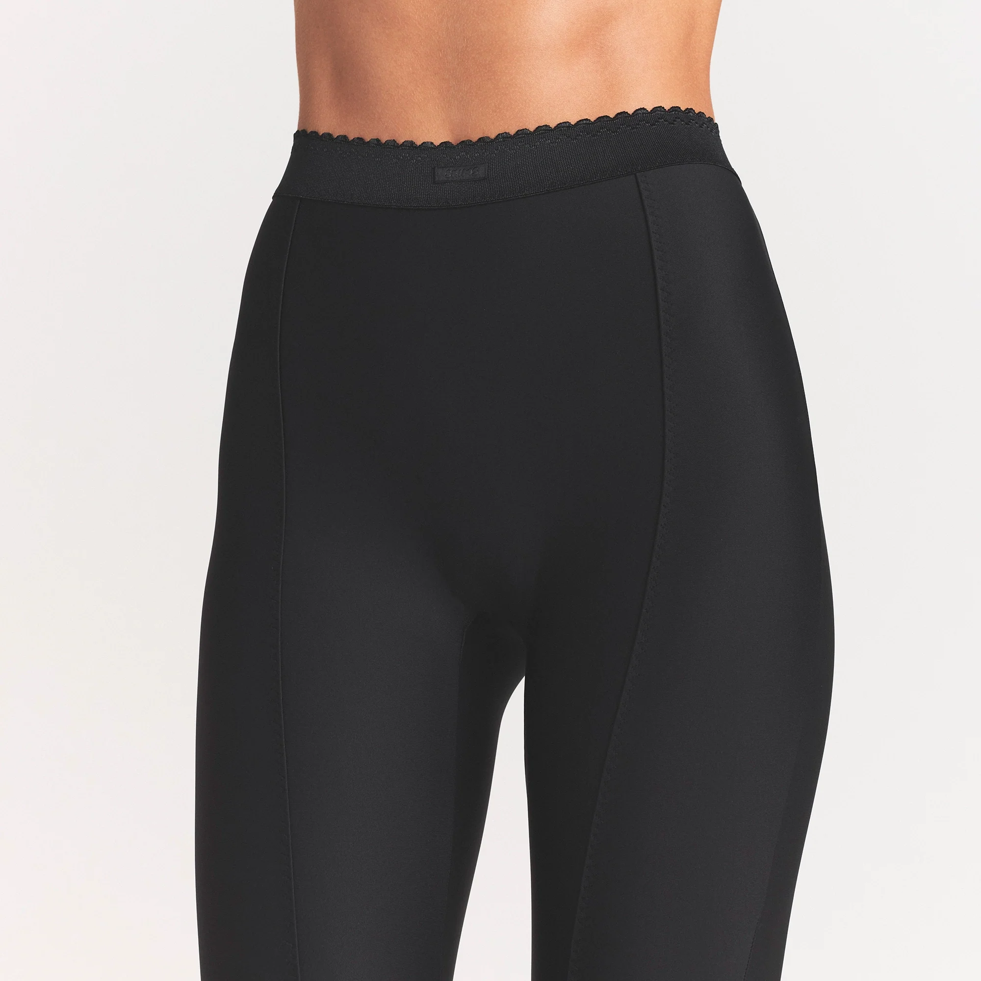 SKIMS BODY HIGH-WAISTED FLARE PANT | ONYX - Image 4