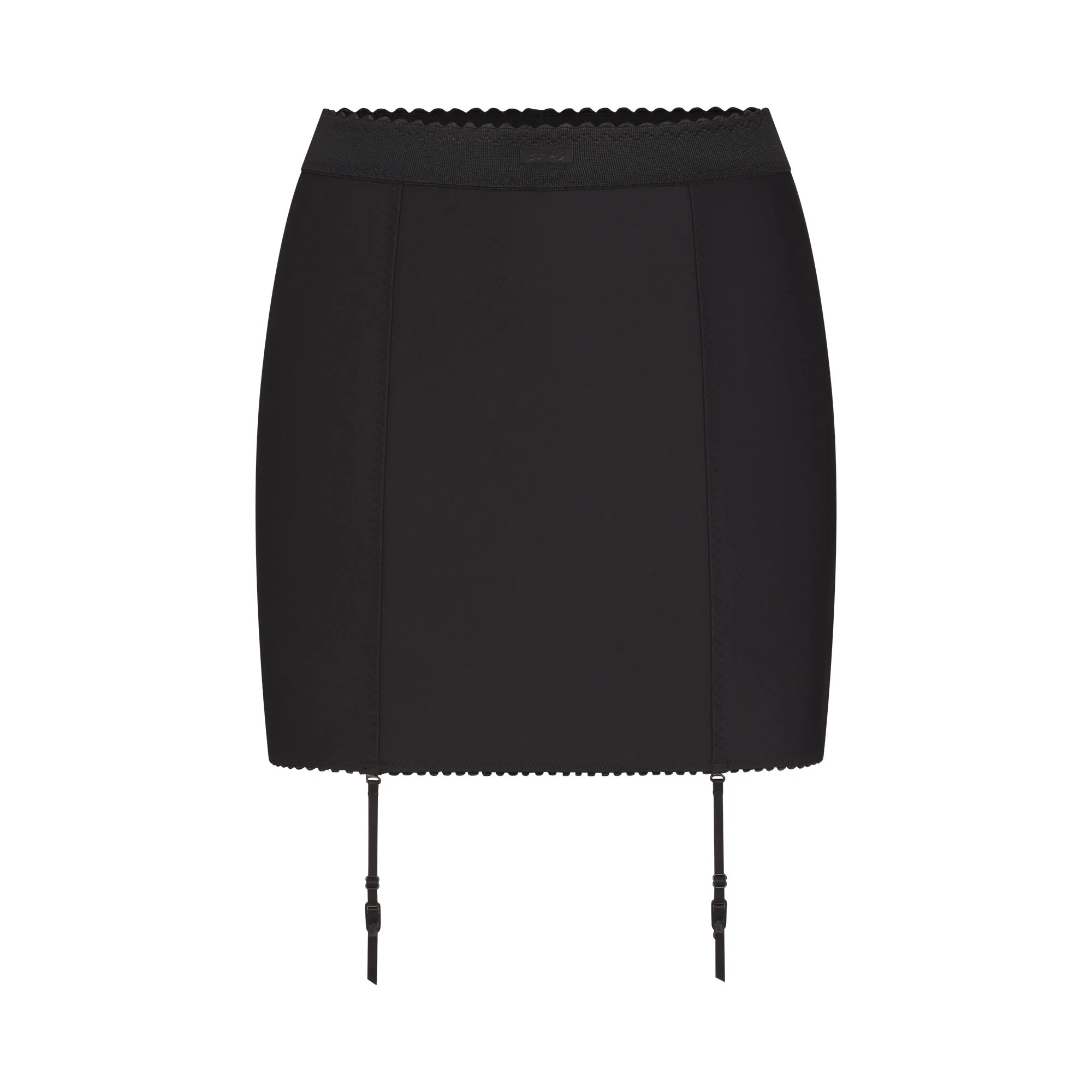 SKIMS BODY MINI GARTER SKIRT | ONYX