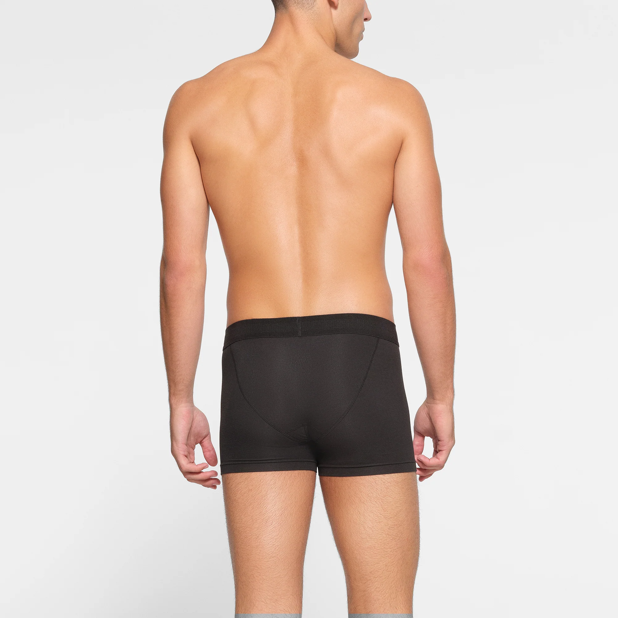 SKIMS COTTON MENS 3" BOXER BRIEF 3-PACK | ONYX - Image 4