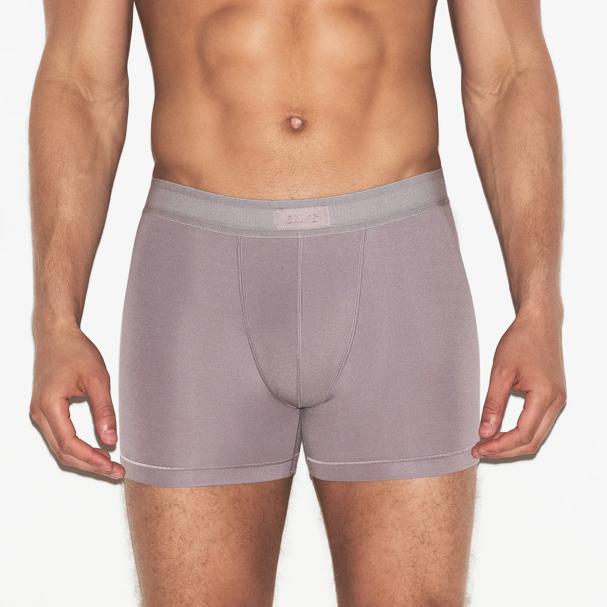 SKIMS COTTON MENS 3" BOXER BRIEF 3-PACK | RUSSET MULTI - Image 4