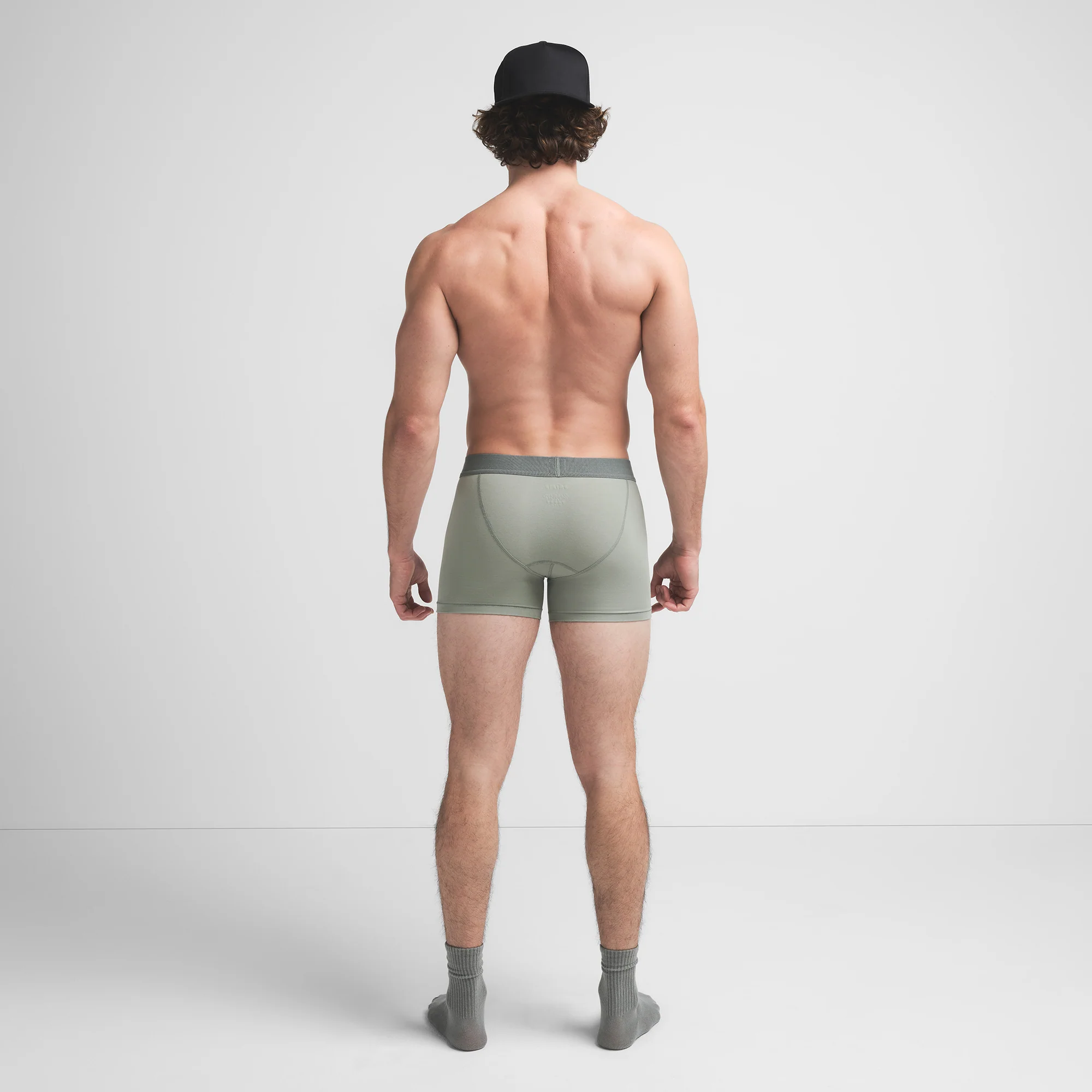 SKIMS COTTON MENS 3" BOXER BRIEF 3-PACK | STONE MULTI - Image 4