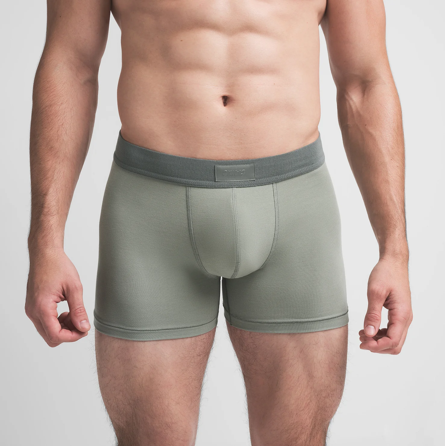 SKIMS COTTON MENS 3" BOXER BRIEF 3-PACK | STONE MULTI - Image 5