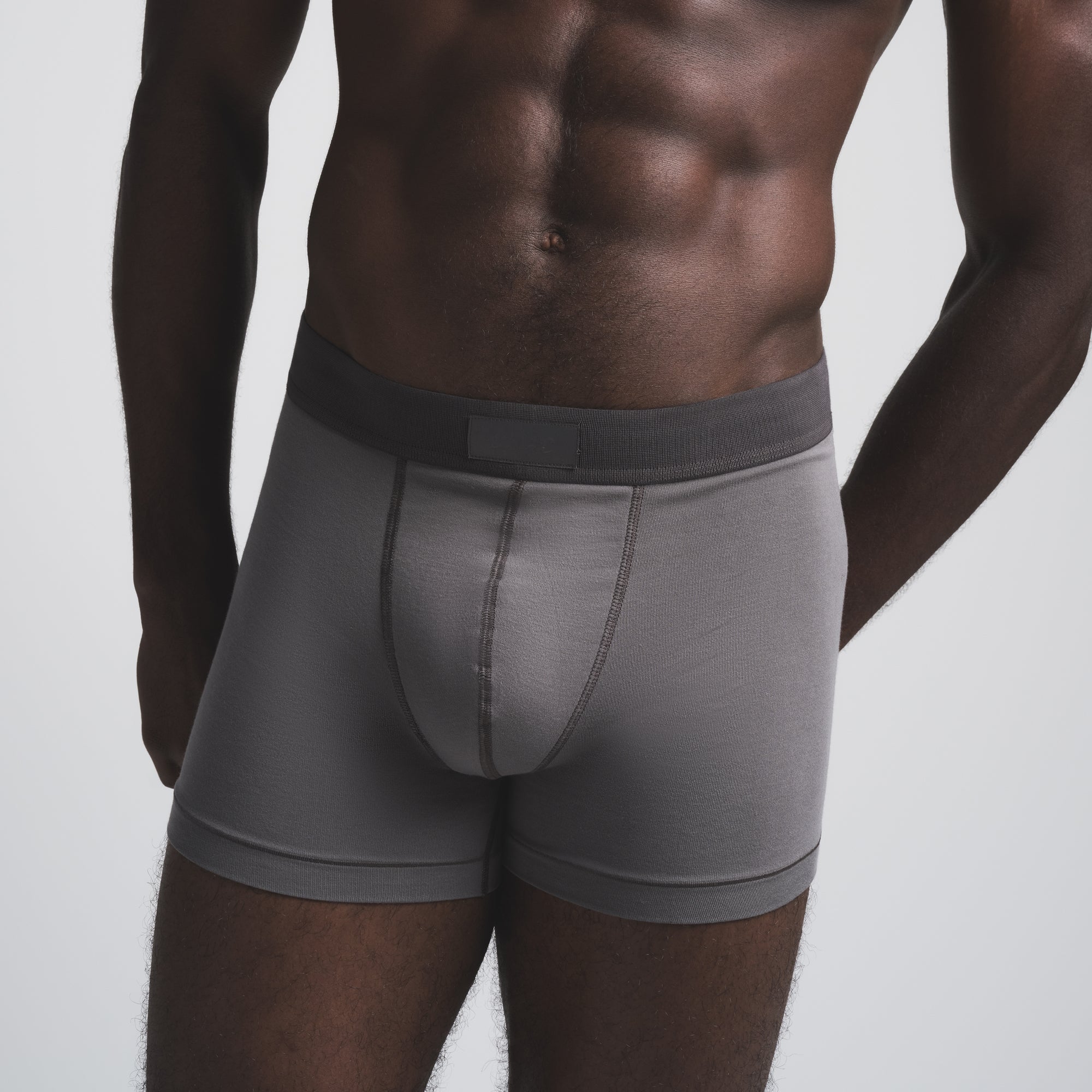 SKIMS COTTON MENS 3" BOXER BRIEF 5-PACK | HEATHER MULTI - Image 6