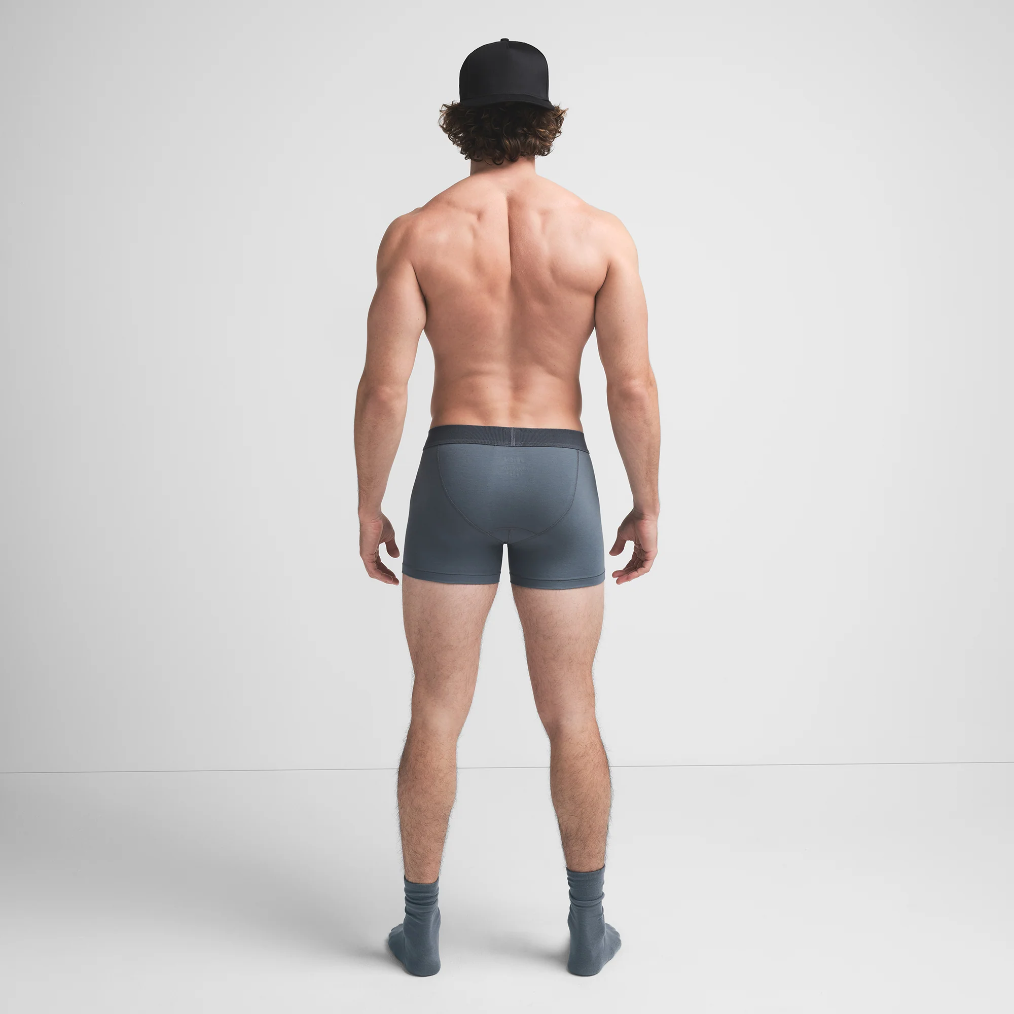 SKIMS COTTON MENS 3" BOXER BRIEF | KYANITE - Image 5