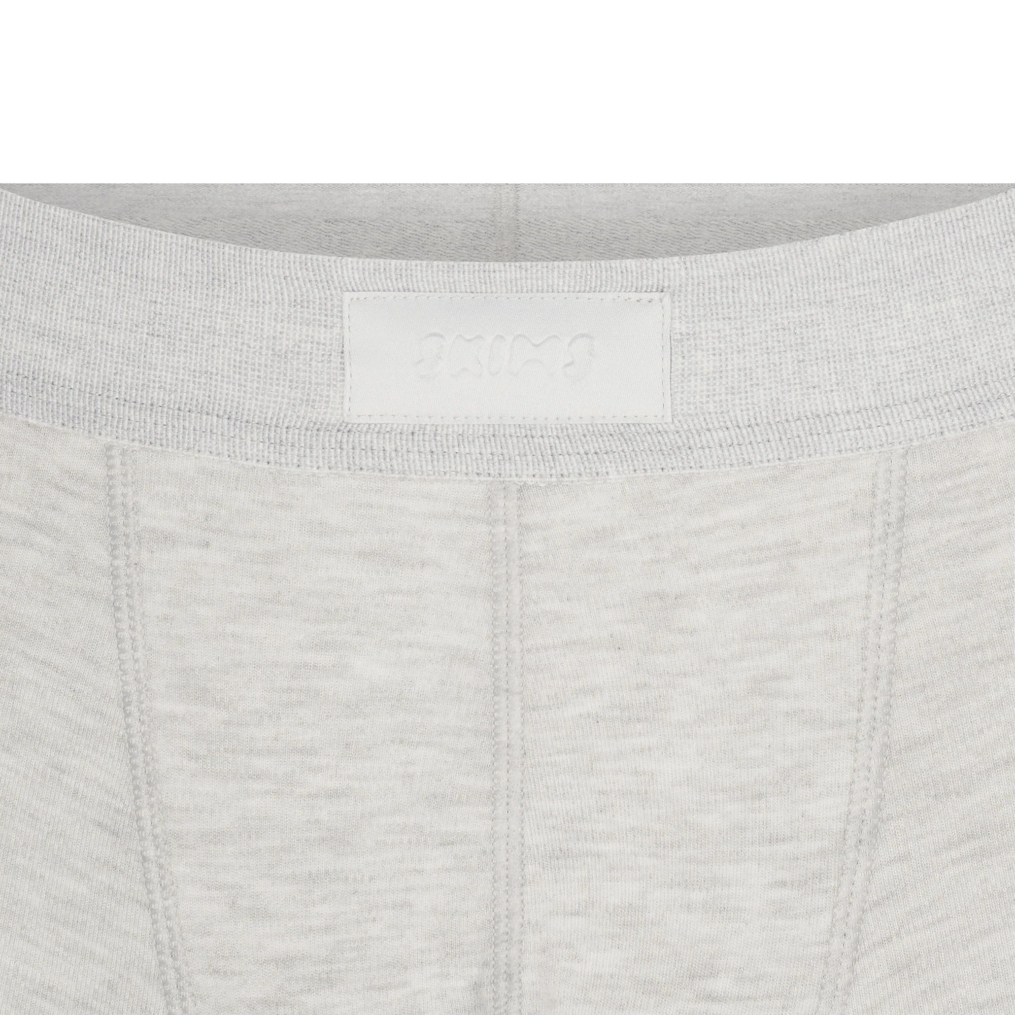 SKIMS COTTON MENS 3" BOXER BRIEF | LIGHT HEATHER GREY - Image 6