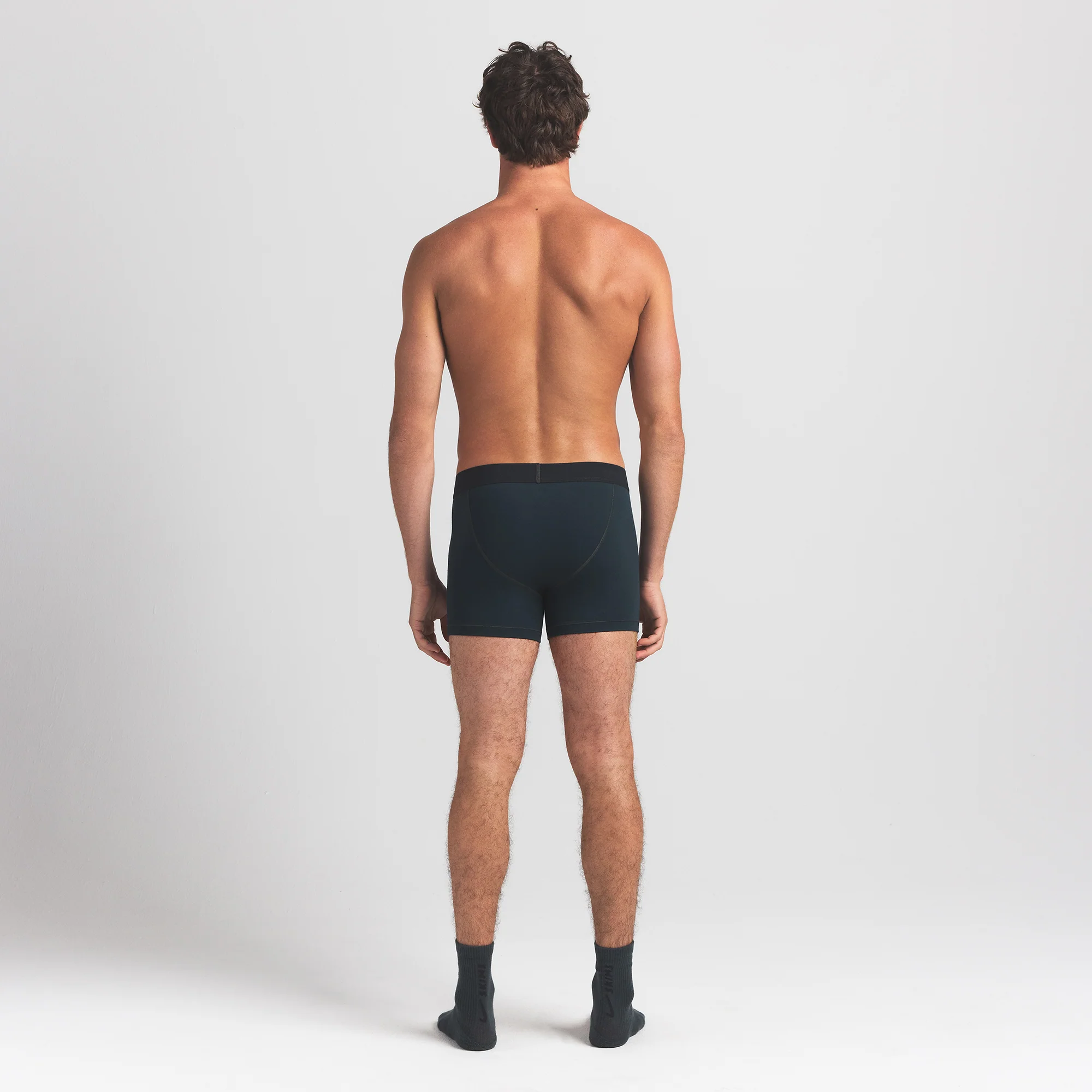 SKIMS COTTON MENS 3" BOXER BRIEF | VERDANT - Image 4