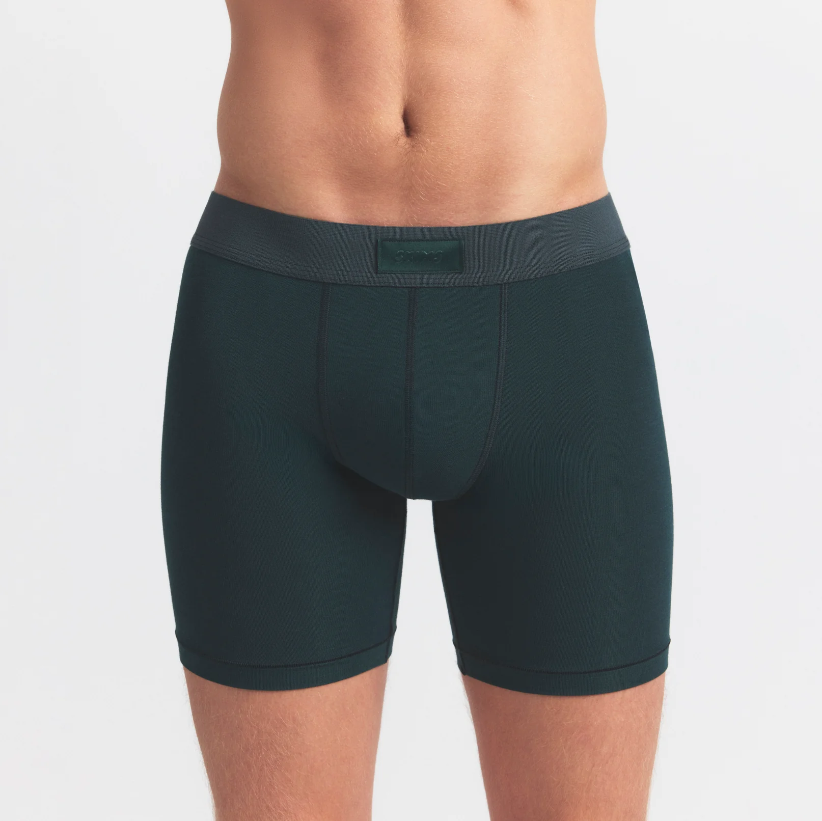 SKIMS COTTON MENS 5" BOXER BRIEF 3-PACK | BLUE BLACK MULTI - Image 3