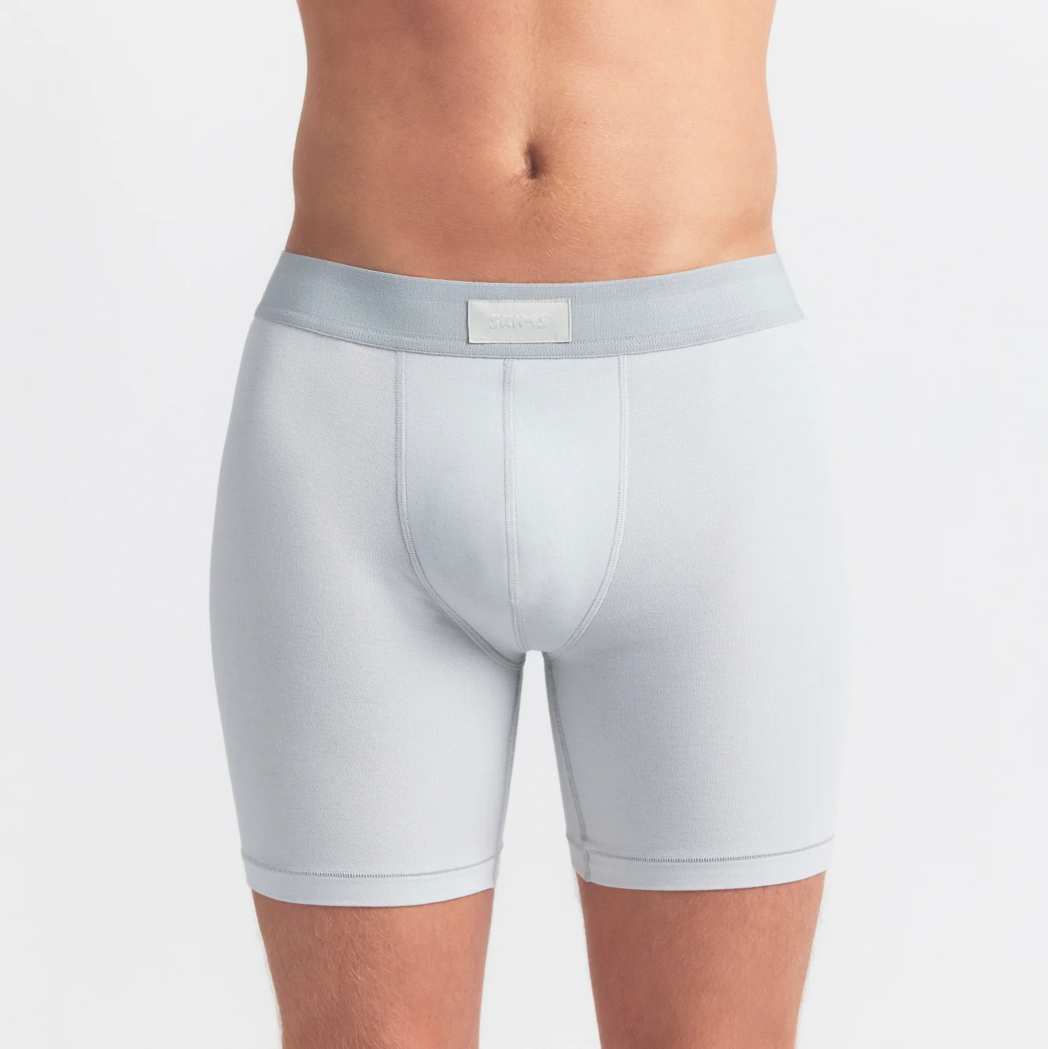SKIMS COTTON MENS 5" BOXER BRIEF 3-PACK | BLUE BLACK MULTI - Image 5