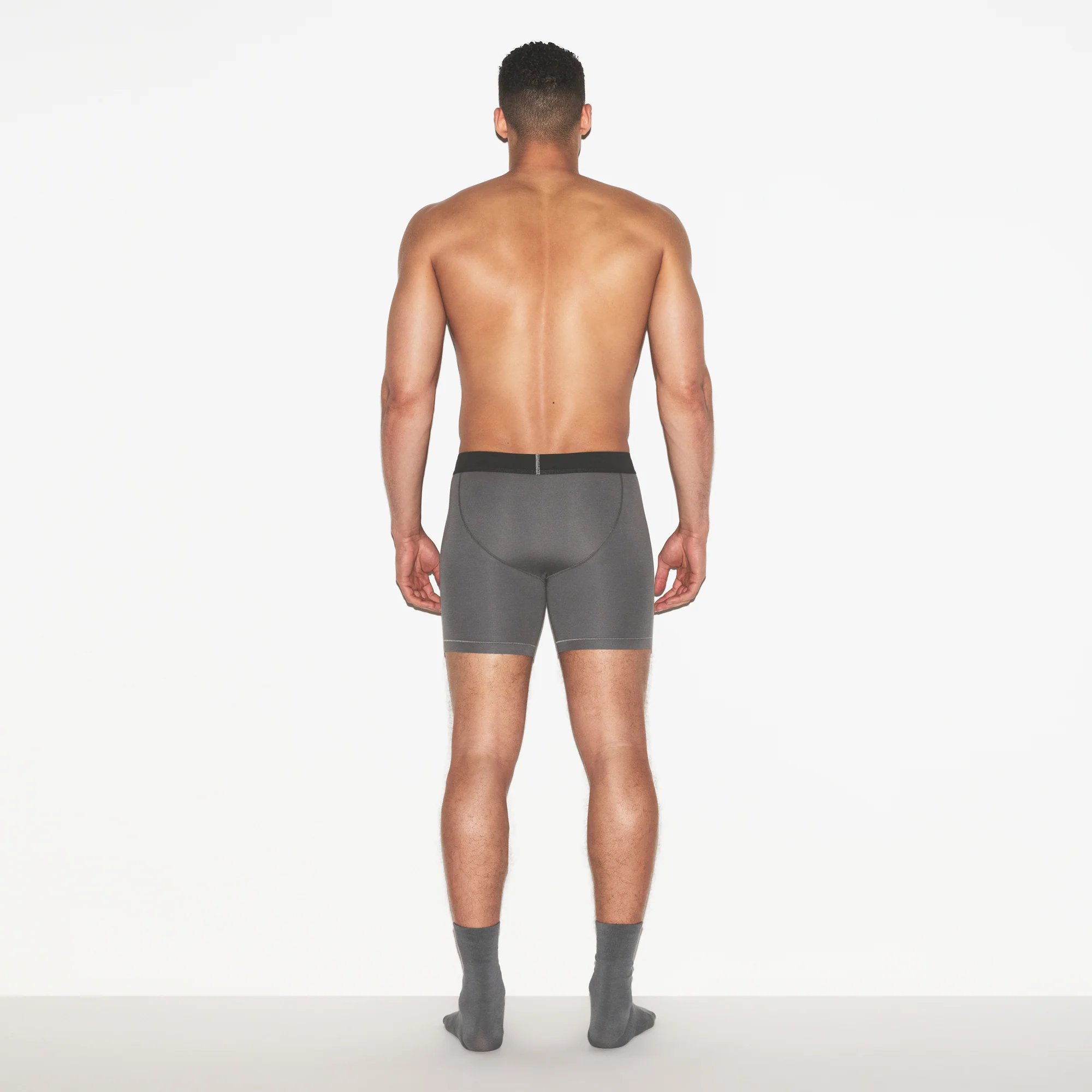 SKIMS COTTON MENS 5" BOXER BRIEF 3-PACK | RUSSET MULTI - Image 8