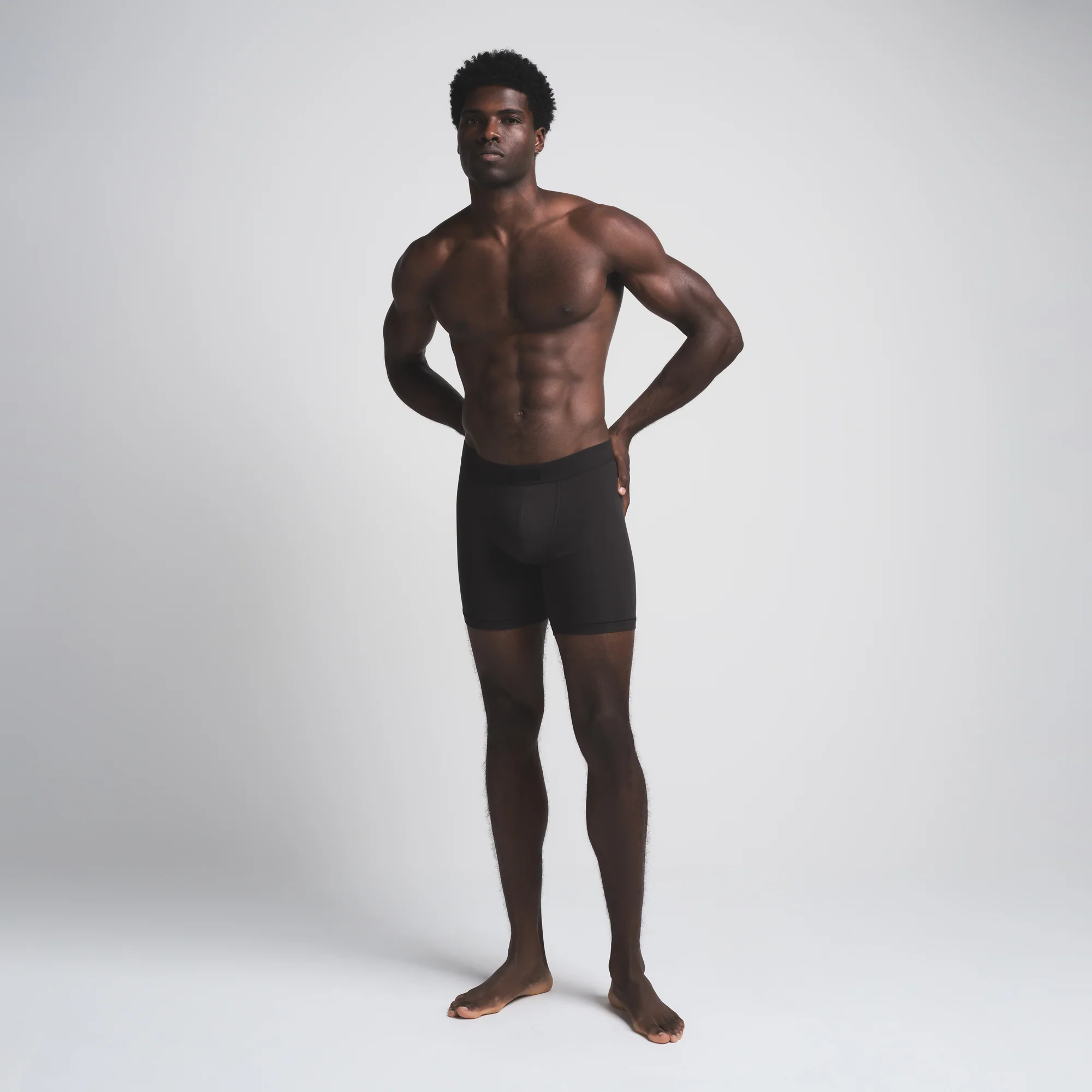 SKIMS COTTON MENS 5" BOXER BRIEF 5-PACK | HEATHER MULTI - Image 4