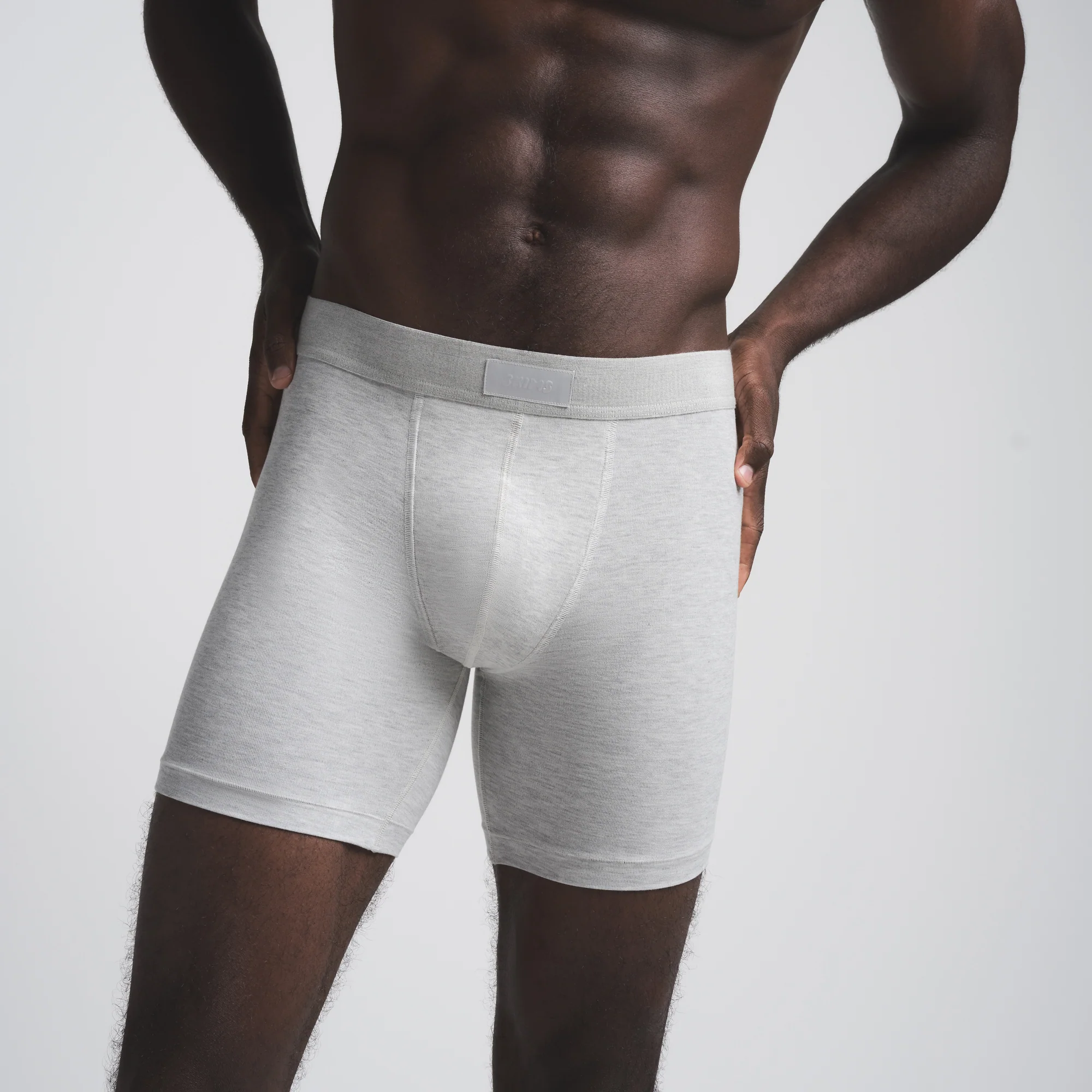 SKIMS COTTON MENS 5" BOXER BRIEF 5-PACK | HEATHER MULTI - Image 5
