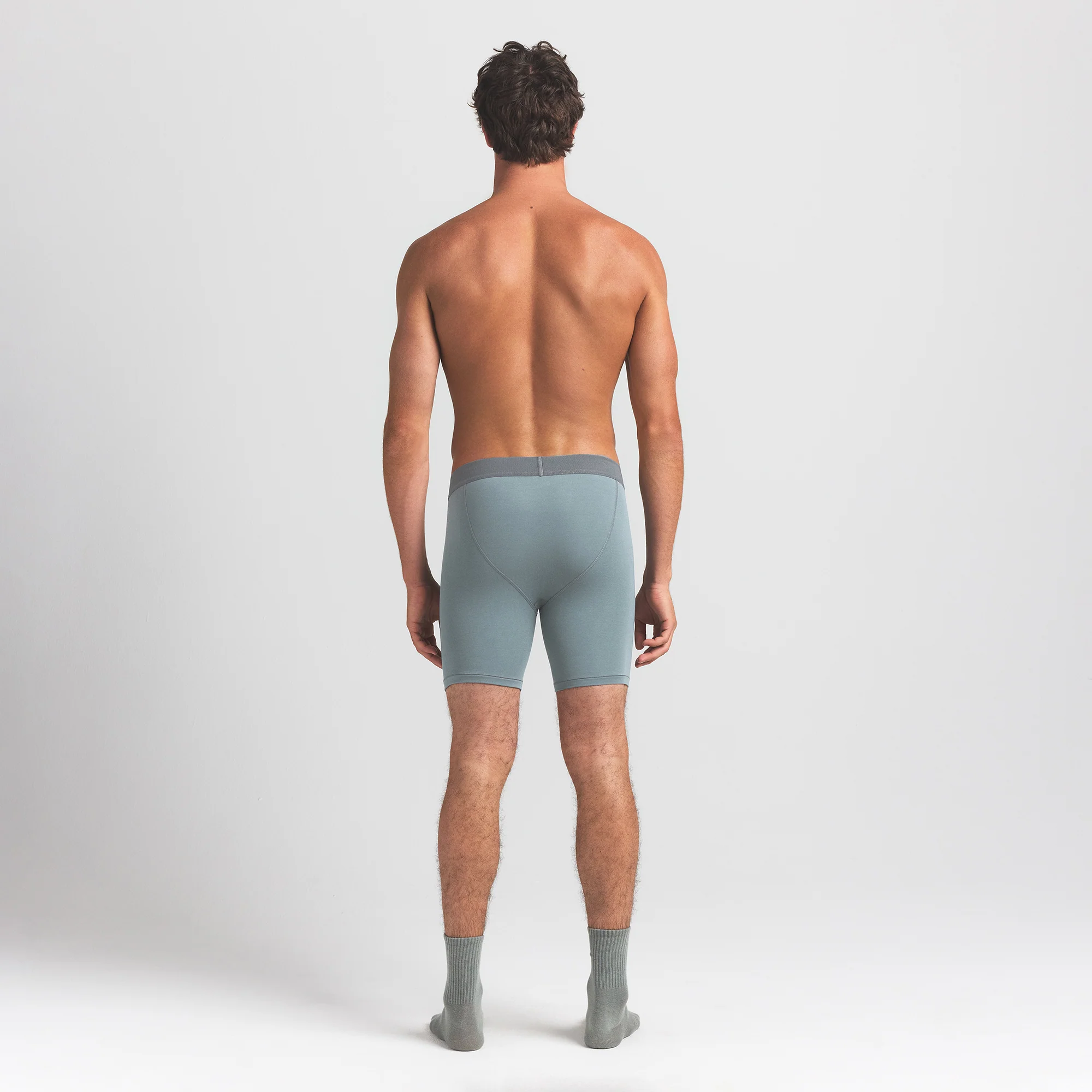 SKIMS COTTON MENS 5" BOXER BRIEF 5-PACK | VERDANT SKY MULTI - Image 4