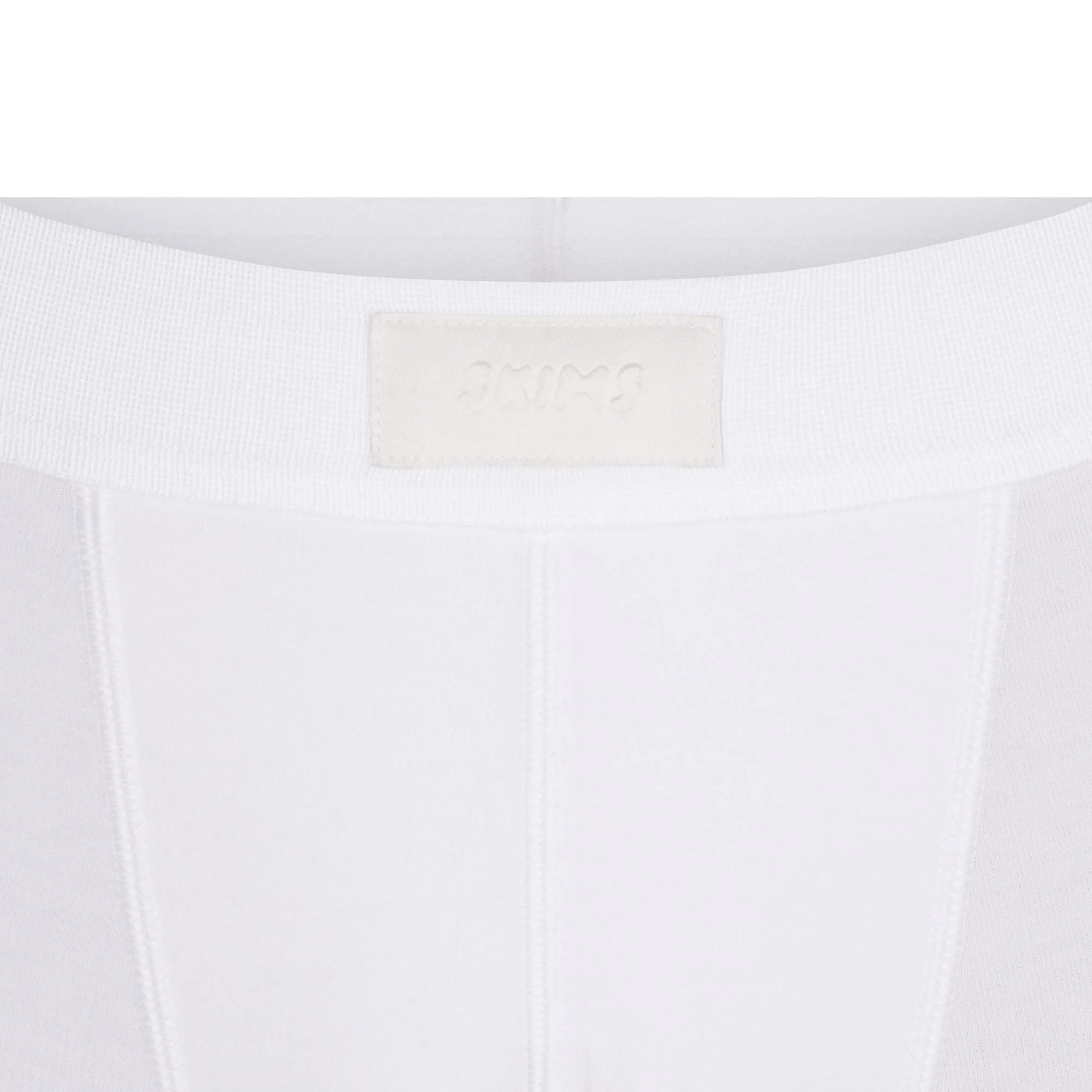SKIMS COTTON MENS 5" BOXER BRIEF | CHALK - Image 6