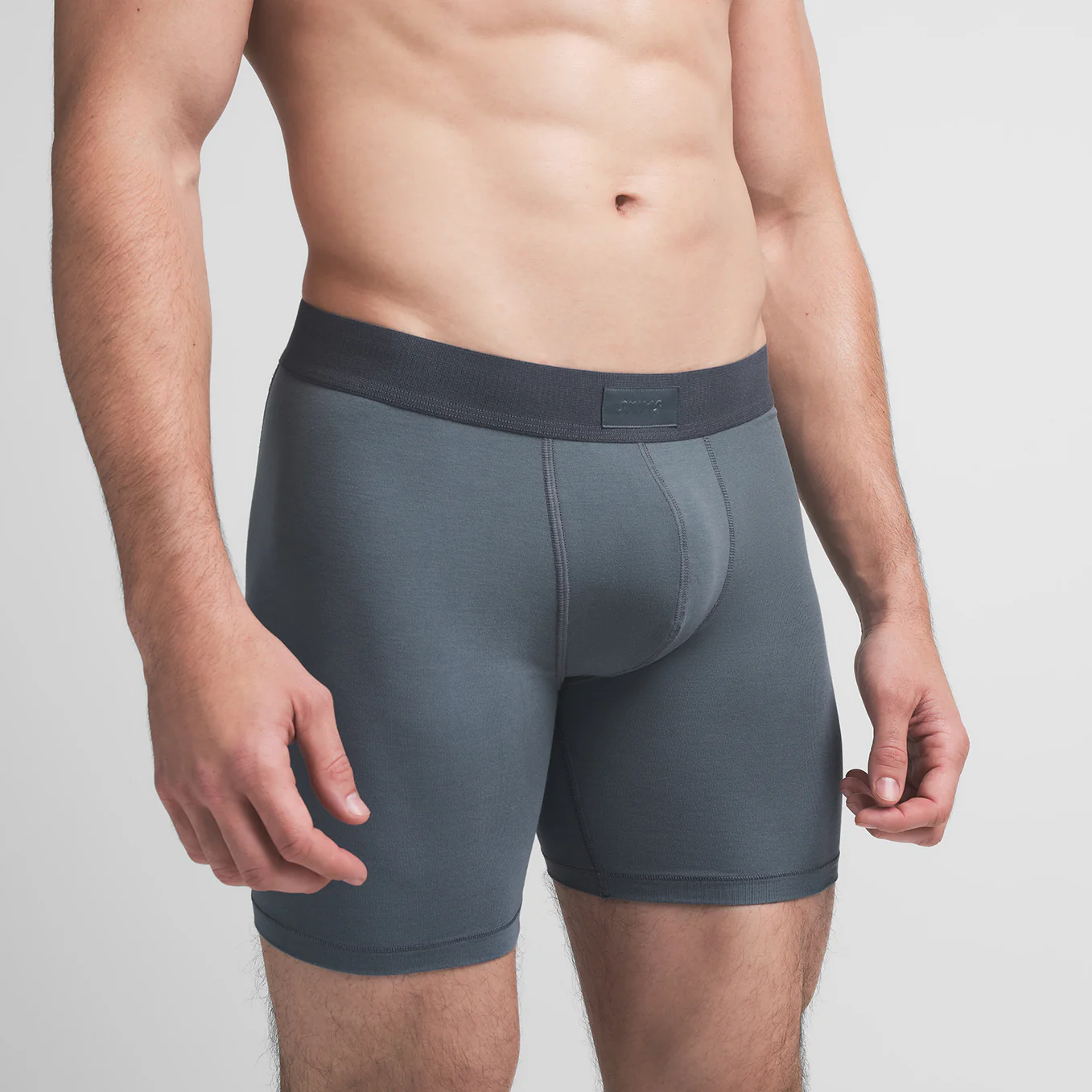 SKIMS COTTON MENS 5" BOXER BRIEF | KYANITE - Image 5