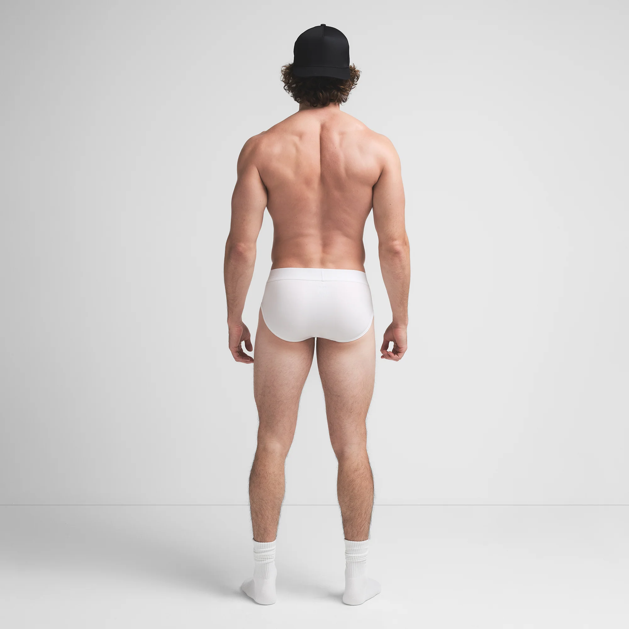 SKIMS COTTON MENS BRIEF | CHALK - Image 5