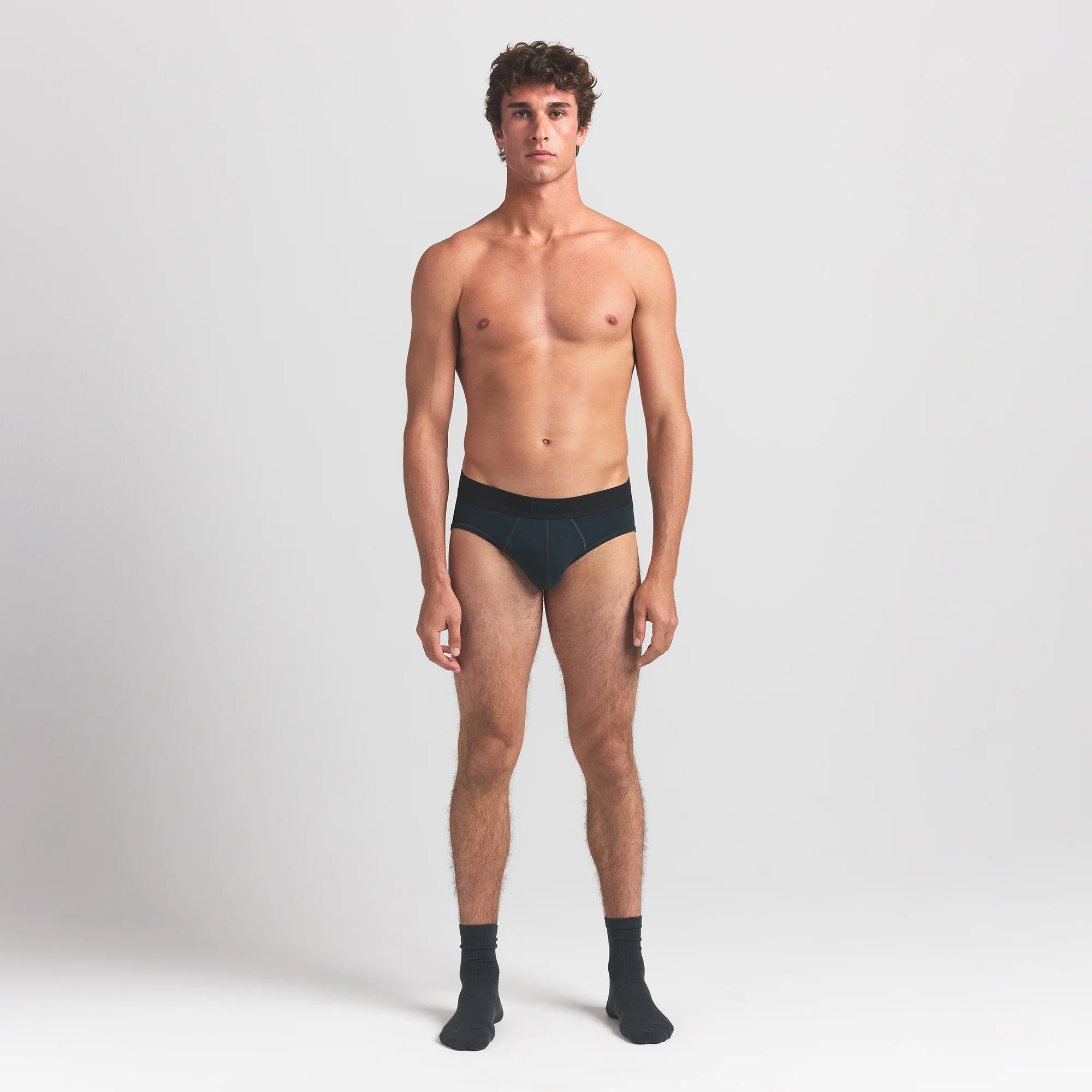 SKIMS COTTON MENS BRIEF | VERDANT - Image 2