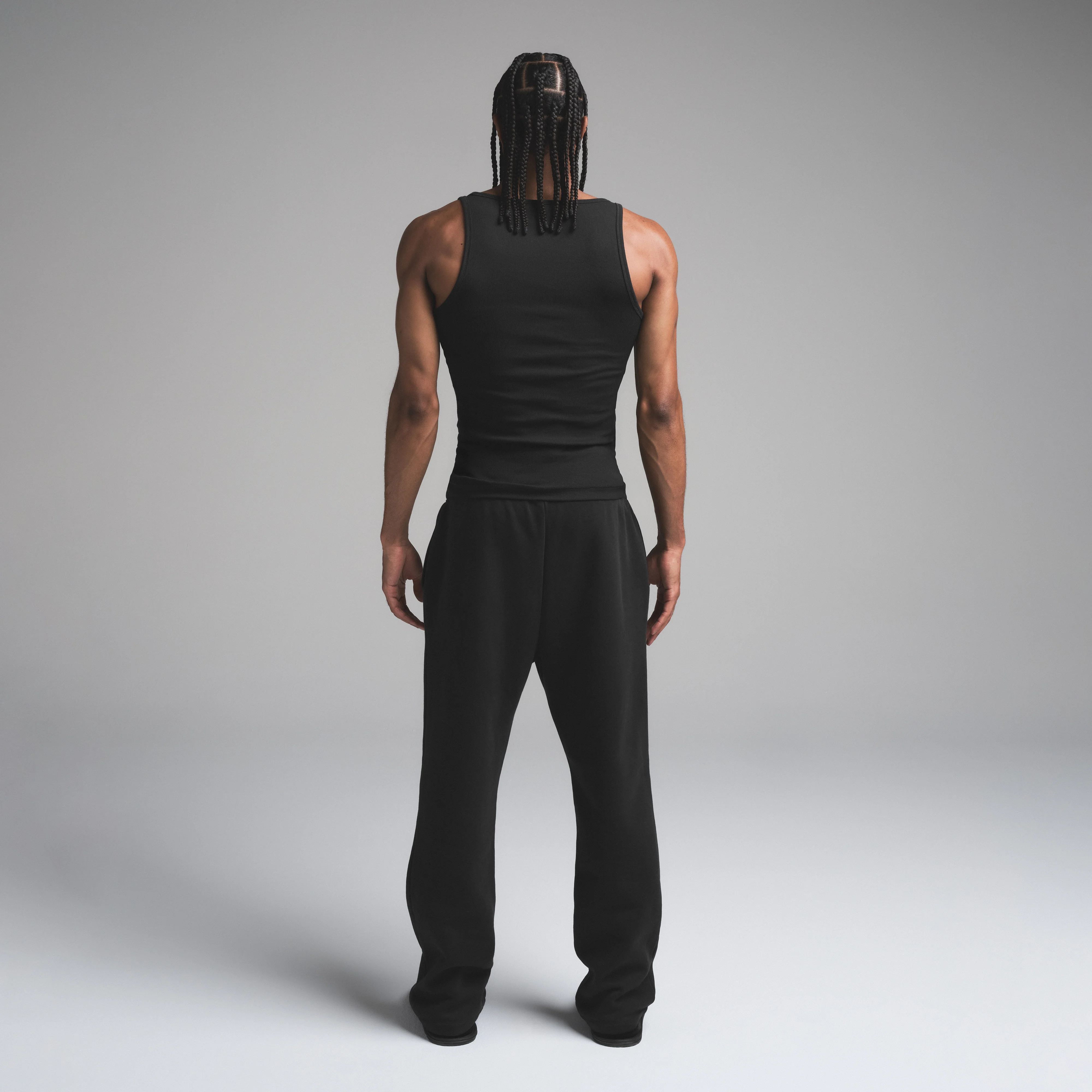 SKIMS COTTON MENS RIB TANK 3-PACK | ONYX - Image 5