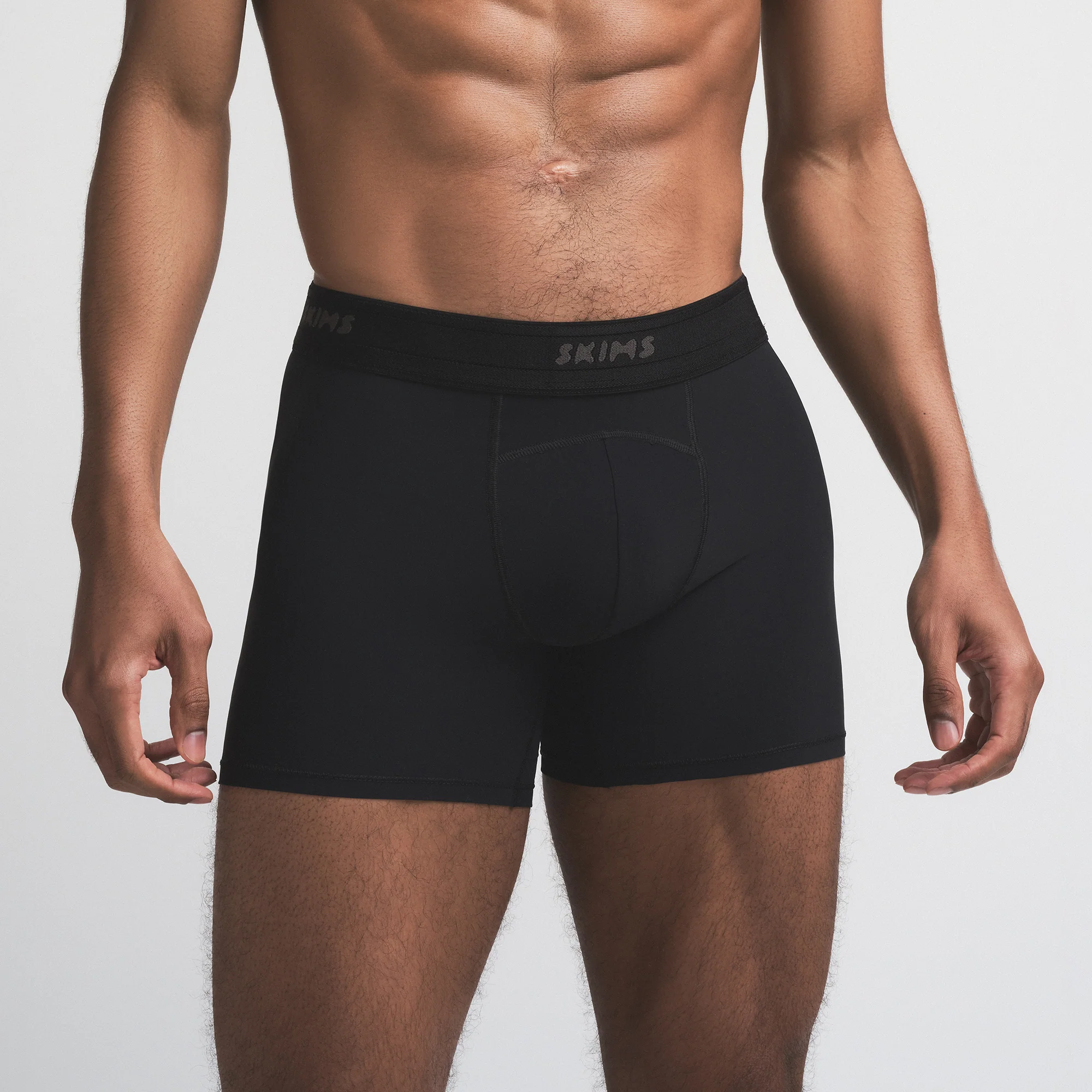 SKIMS FLEX MENS 5" BOXER BRIEF | OBSIDIAN - Image 3