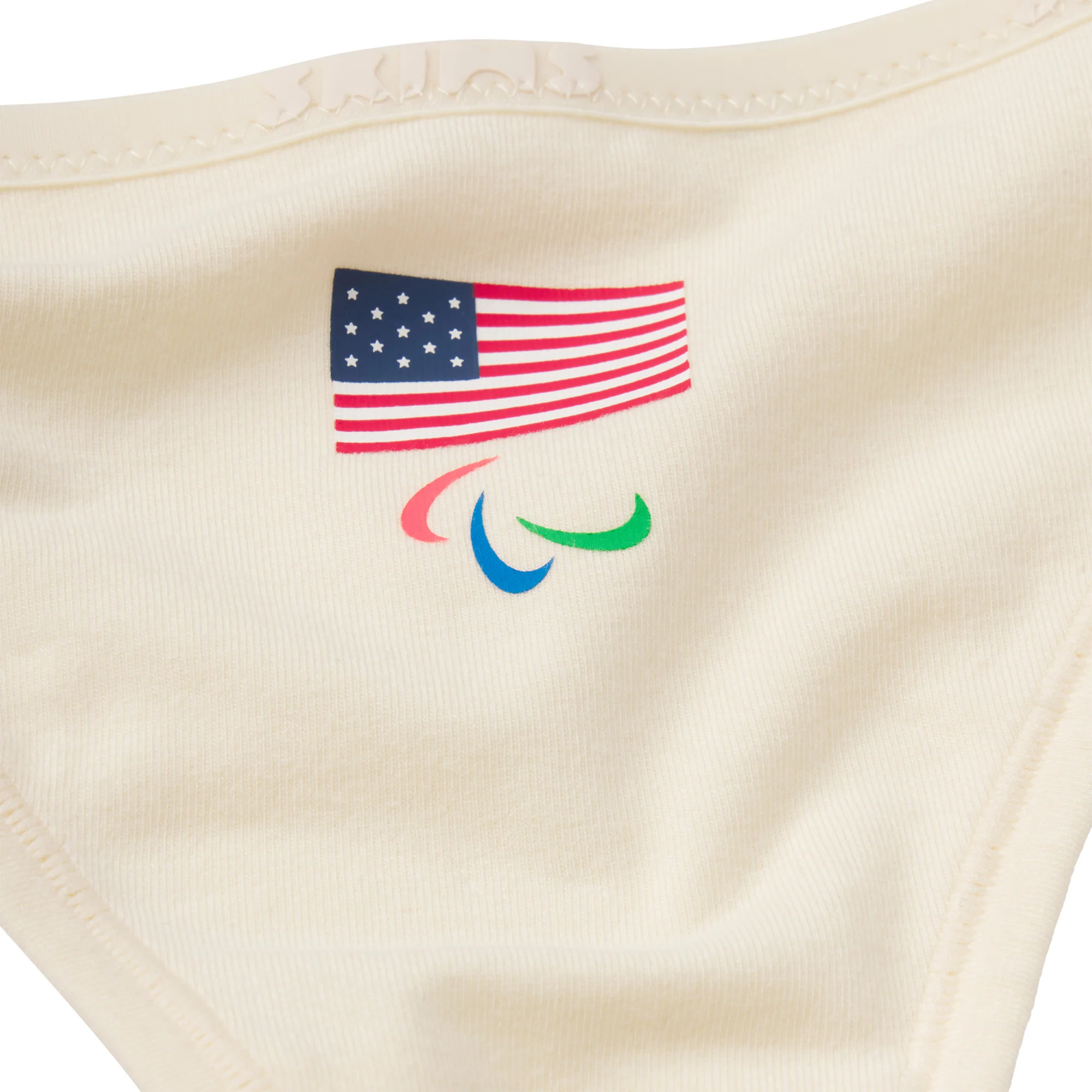 SKIMS FOR TEAM USA COTTON JERSEY PARALYMPIC THONG 3-PACK | SKIMS FOR TEAM USA OLYMPIC MULTI - Image 10