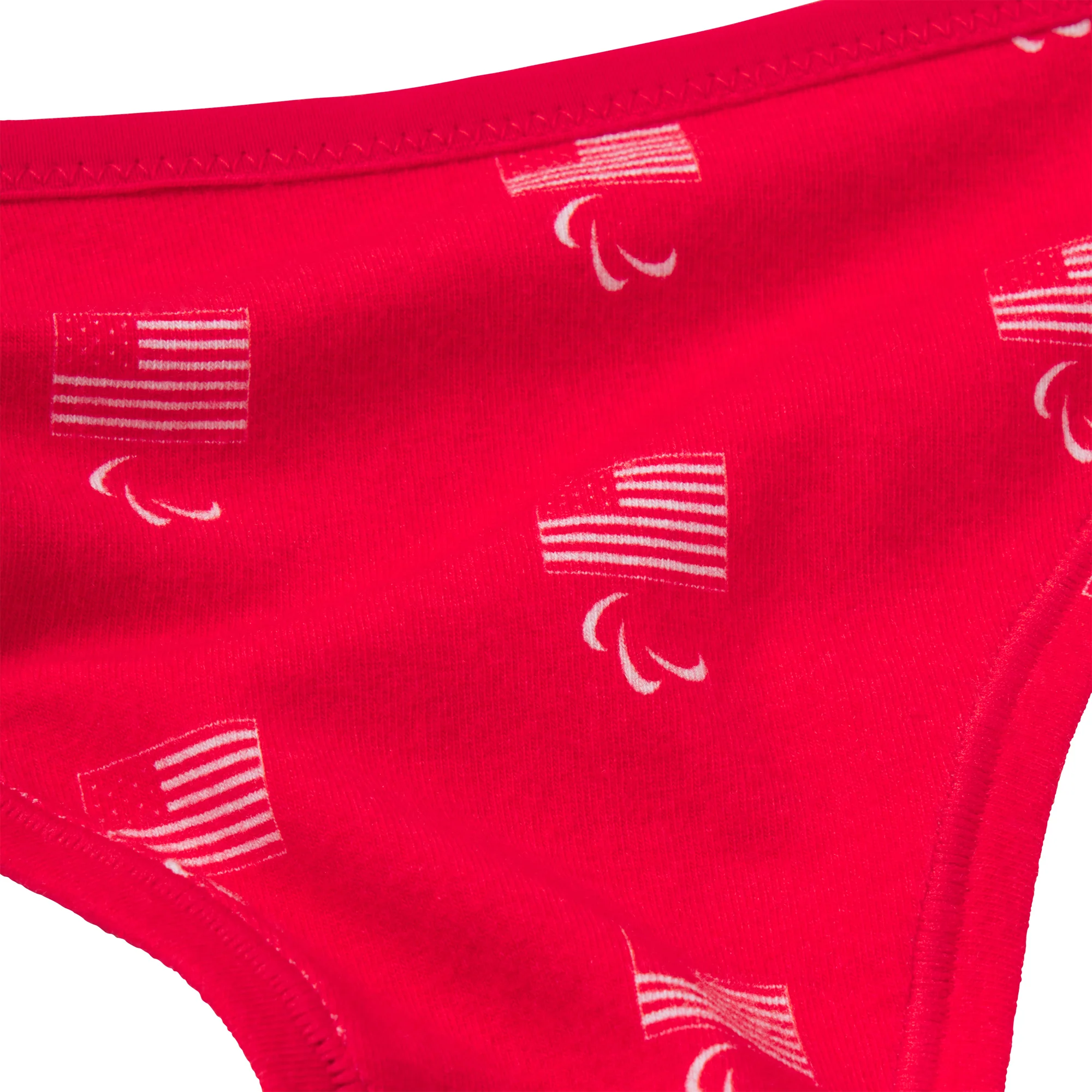 SKIMS FOR TEAM USA COTTON JERSEY PARALYMPIC THONG 3-PACK | SKIMS FOR TEAM USA OLYMPIC MULTI - Image 12