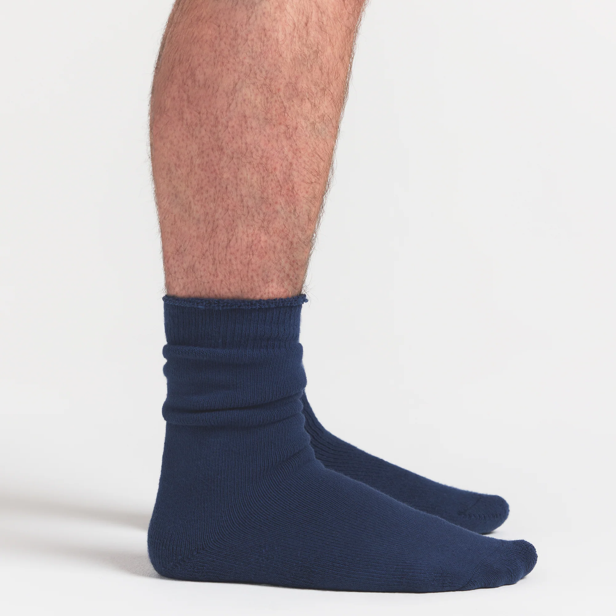 SKIMS FOR TEAM USA MENS OLYMPIC LOUNGE SOCK | NAVY - Image 4