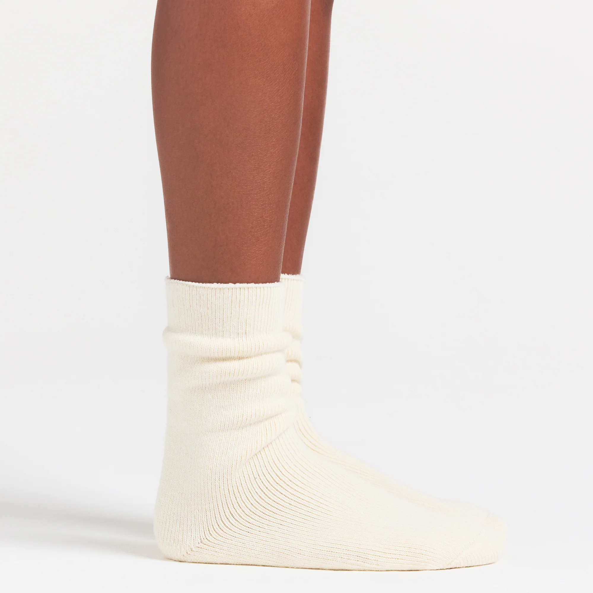 SKIMS FOR TEAM USA OLYMPIC LOUNGE SOCK | ECRU - Image 4