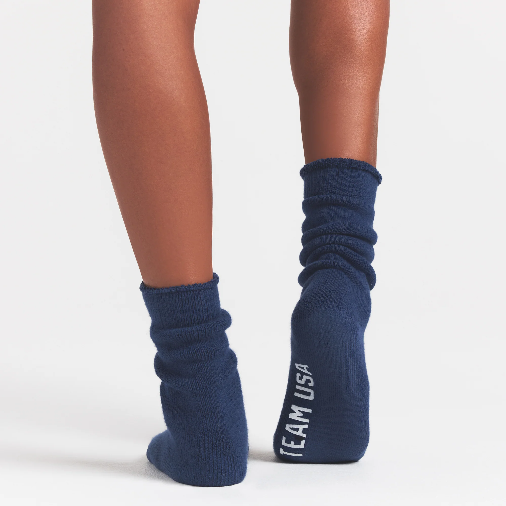 SKIMS FOR TEAM USA OLYMPIC LOUNGE SOCK | NAVY - Image 3