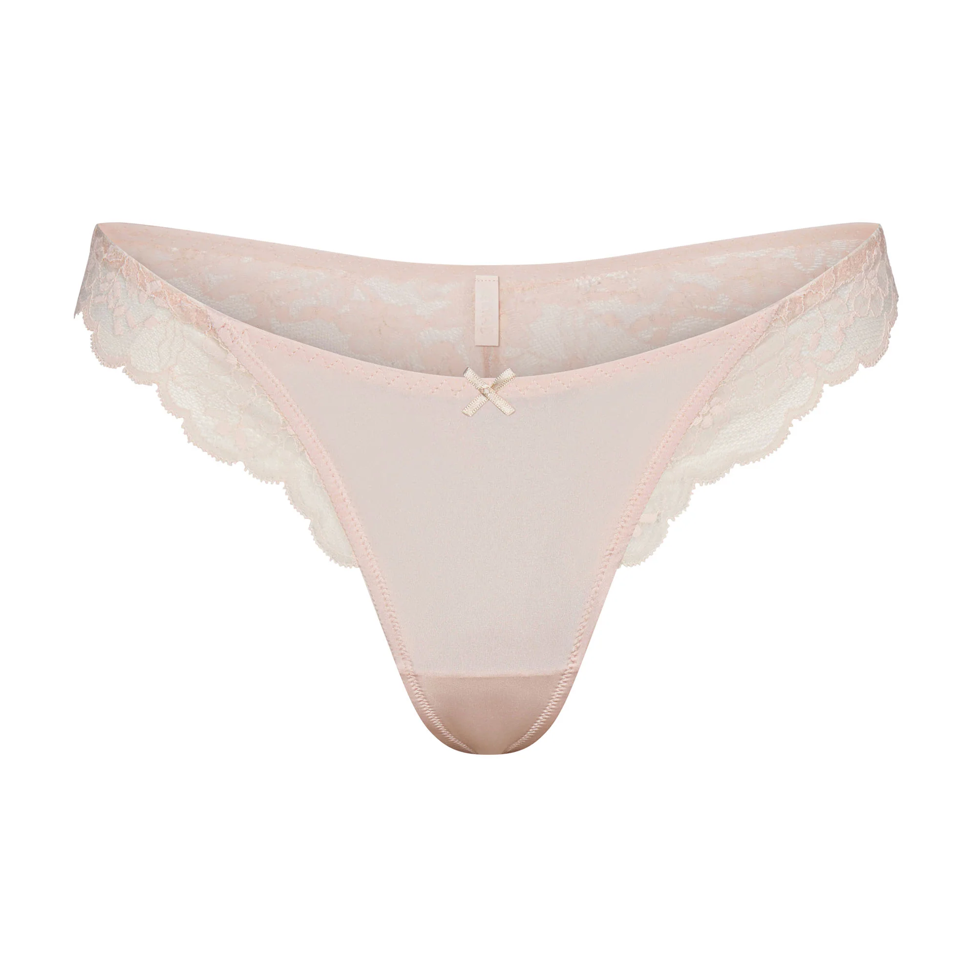 SKIMS LACE THONG | PRIMROSE