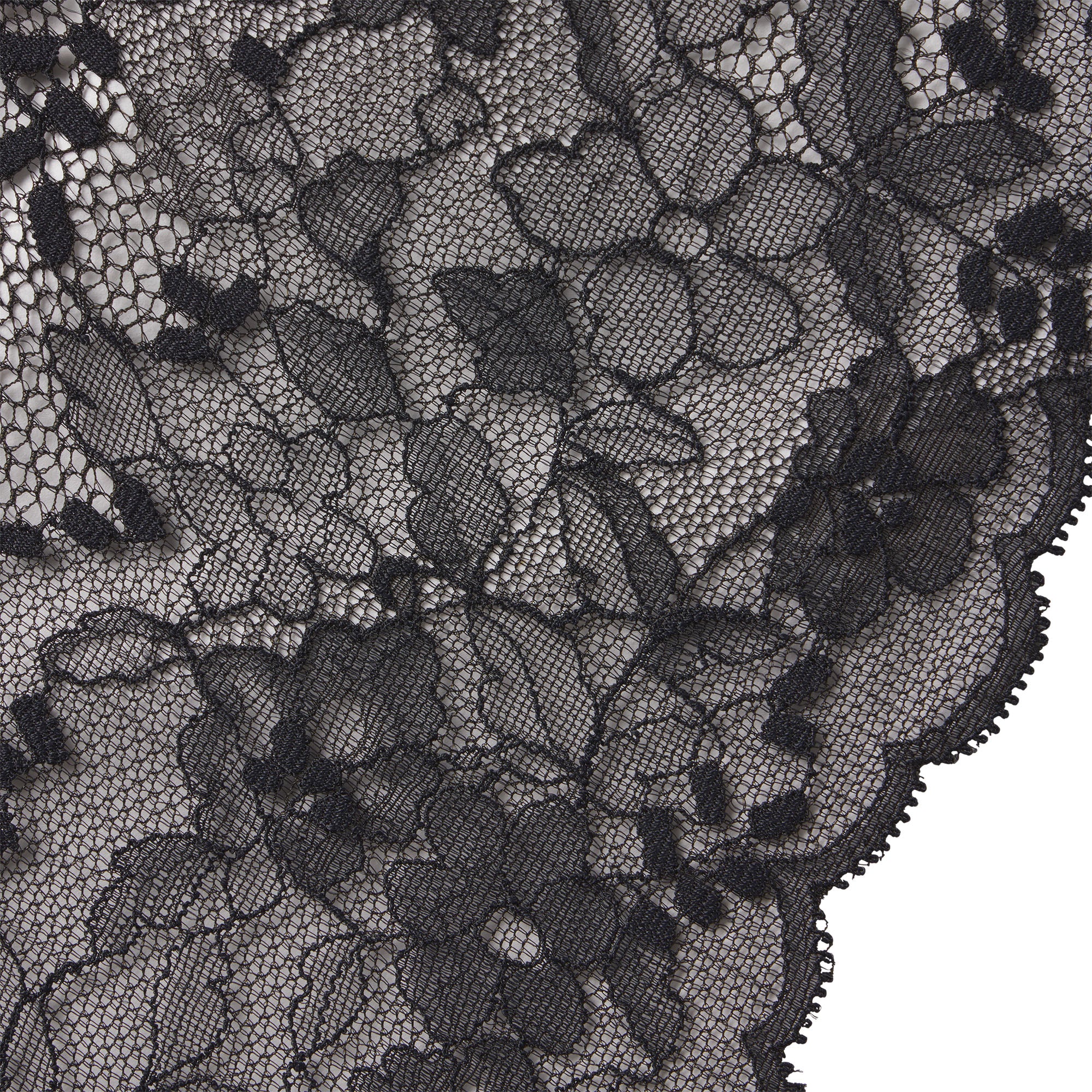 SKIMS LACE UNLINED MINIMIZER BRA | ONYX - Image 6