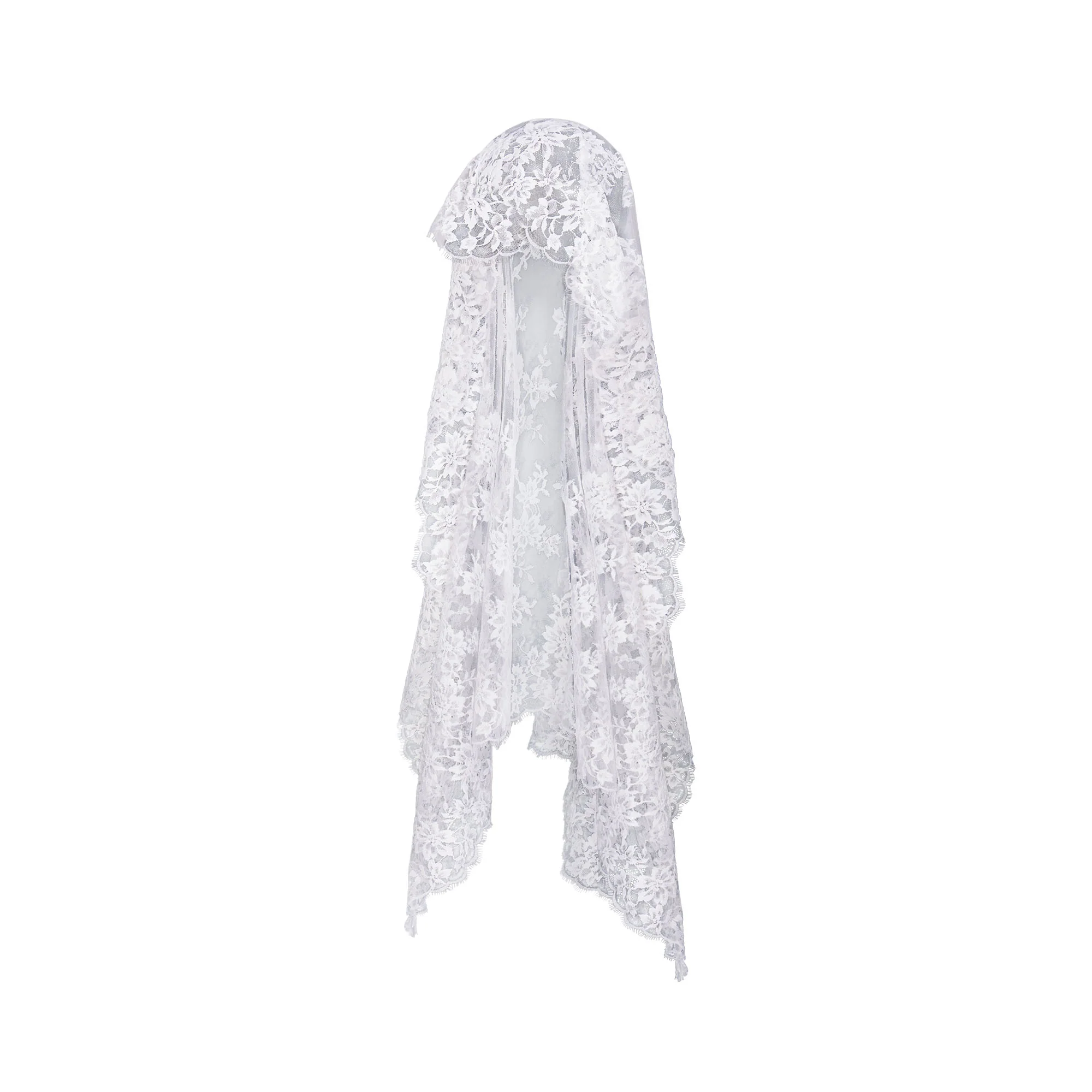 SKIMS LACE VEIL | SNOW - Image 7