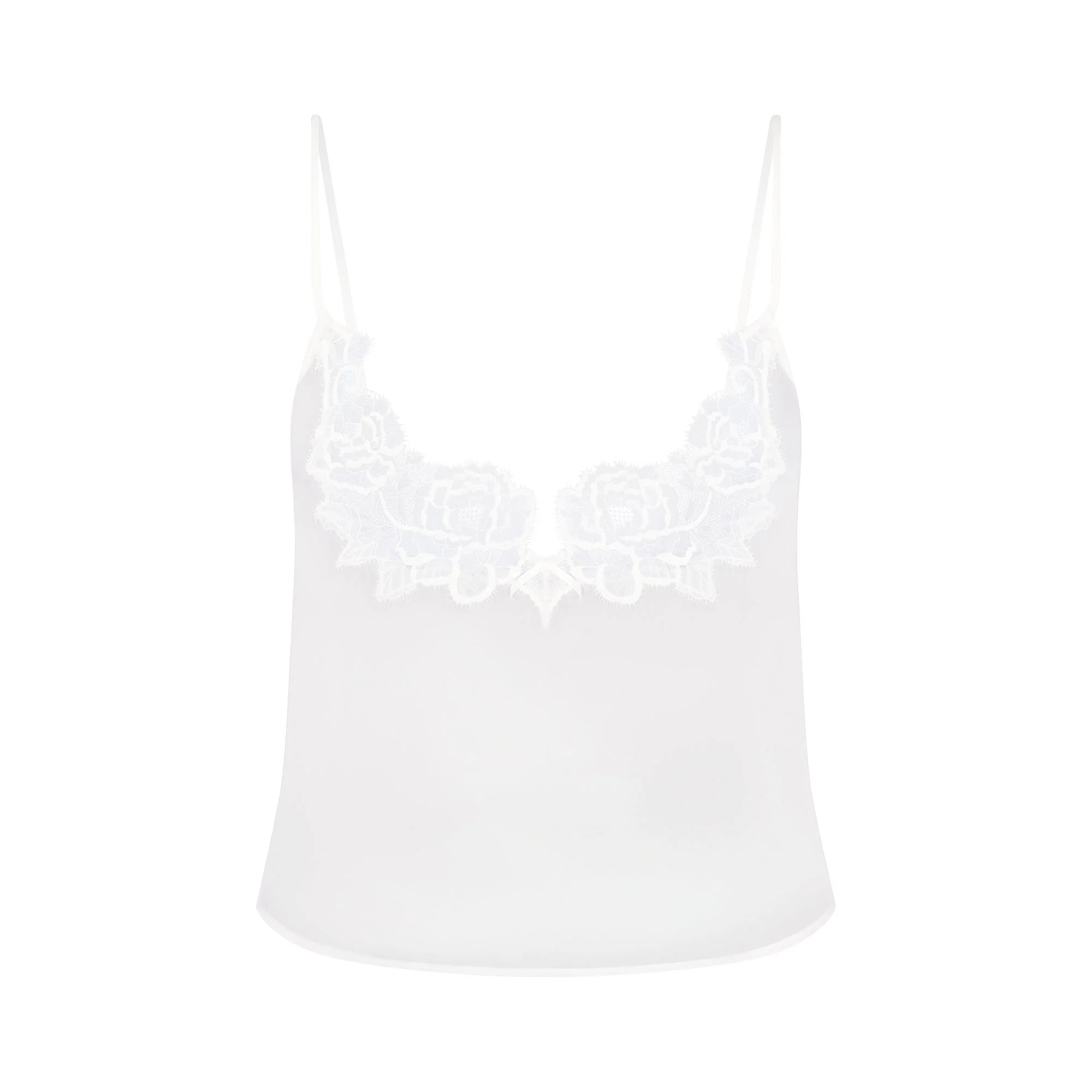 SKIMS ROMANCE CAMI AND SHORT SET | IVORY - Image 6