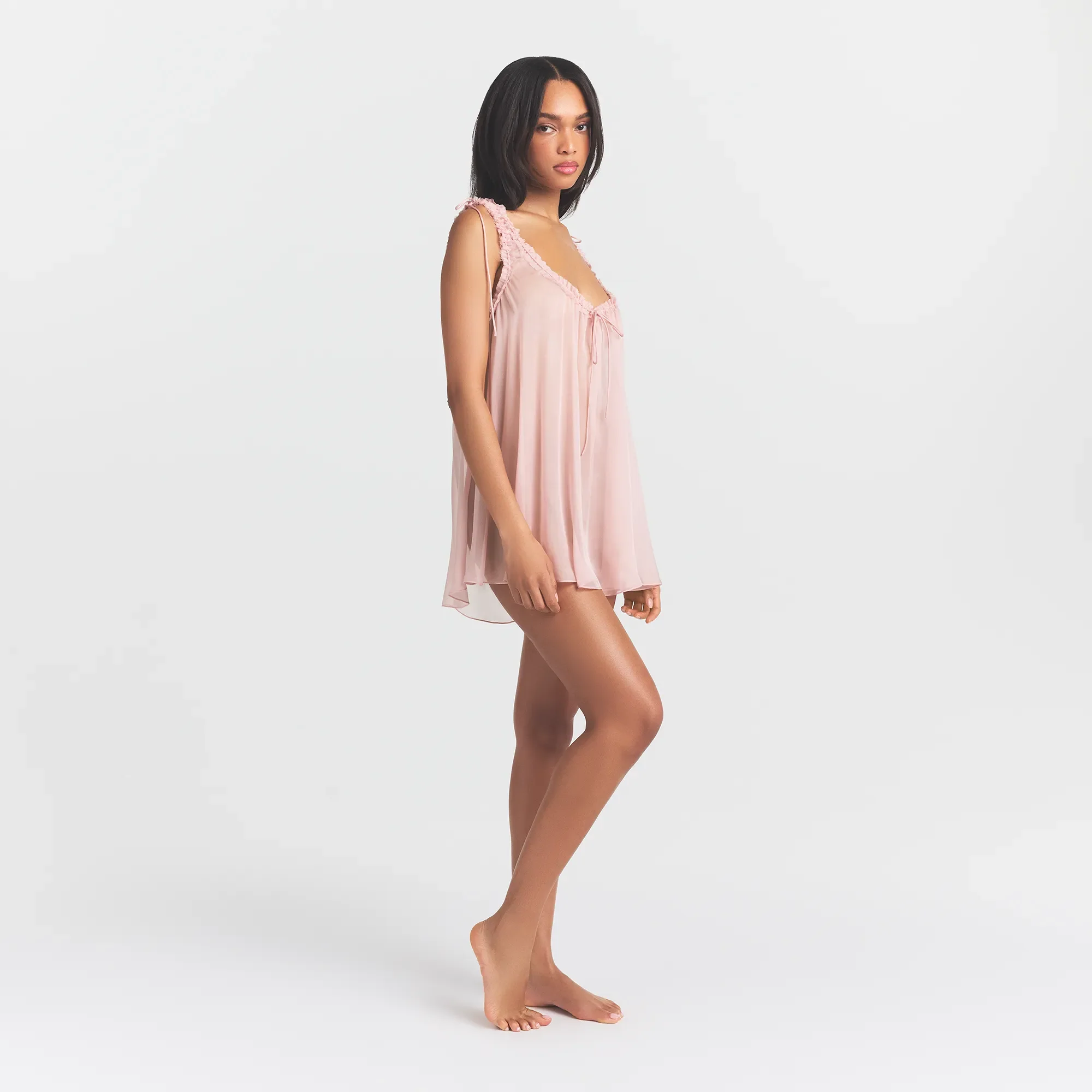 SKIMS ROMANCE MINI DRESS | MORGANITE - Image 4